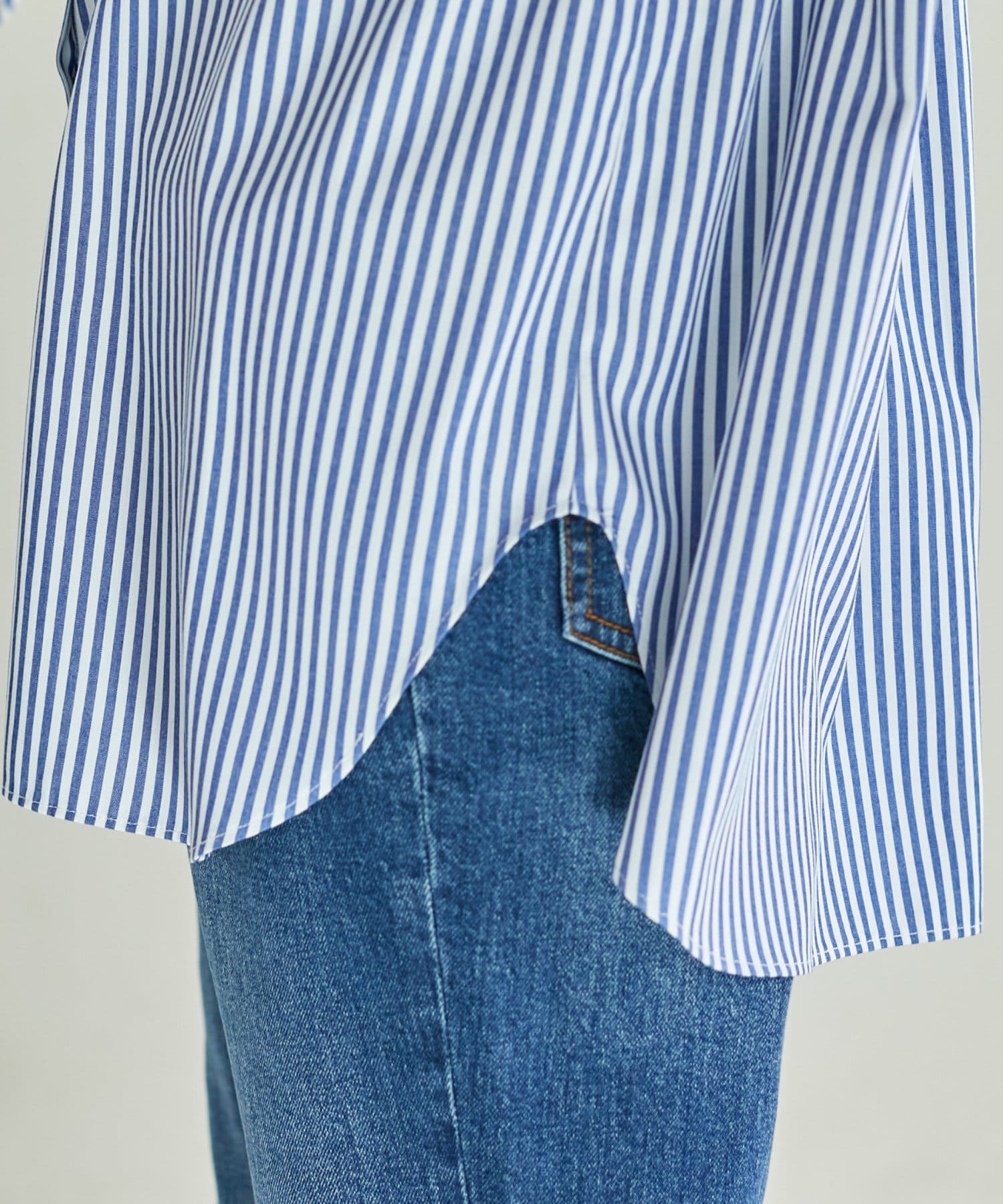 CIAOPANIC TYPY(チャオパニックティピー) 【しわになりにくい】ボリュームスリーブバンドカラーシャツ