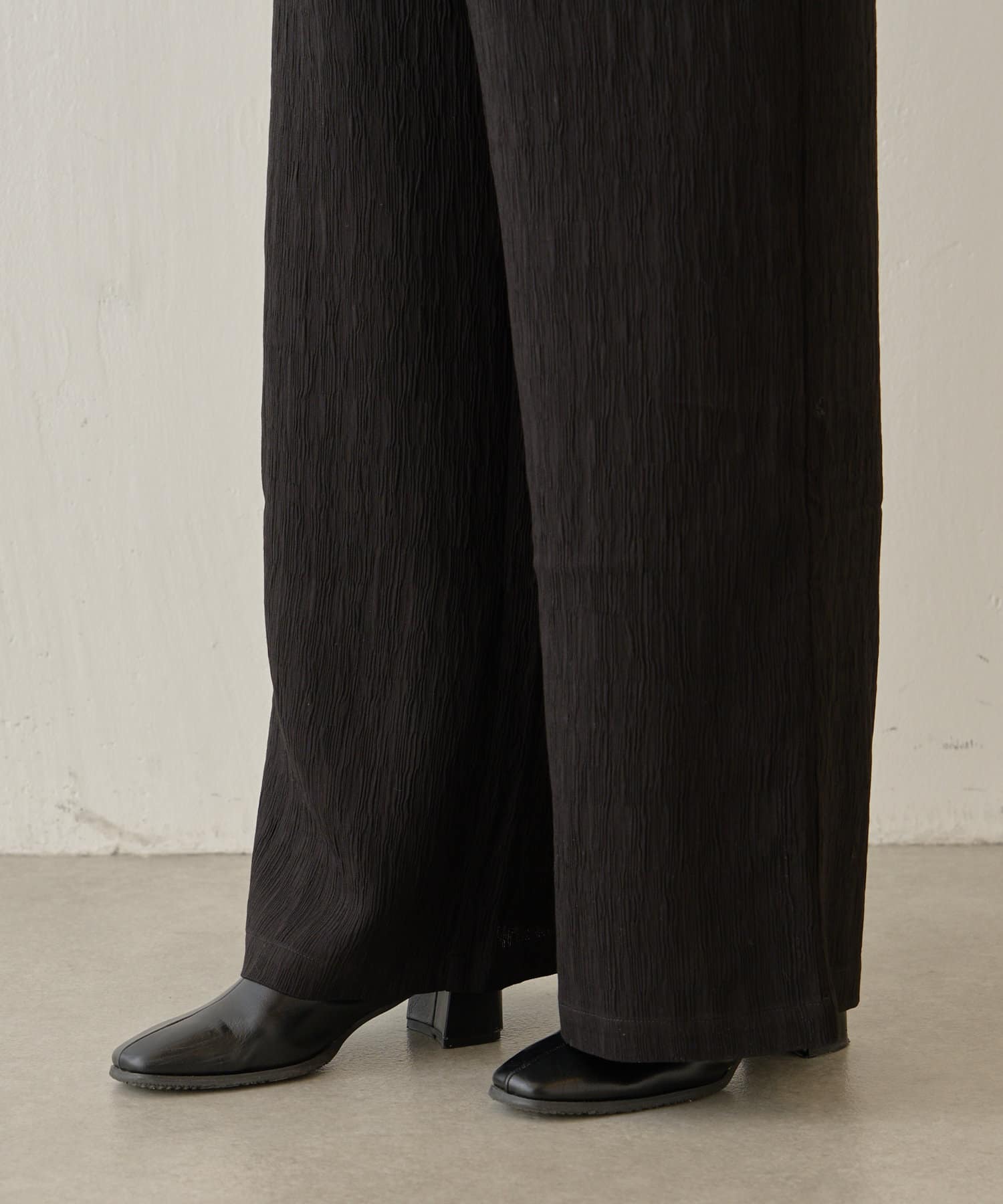 Jena　espace merveilleux(ジェナ　エスパスメルヴェイユ) ワッシャープリーツパンツ