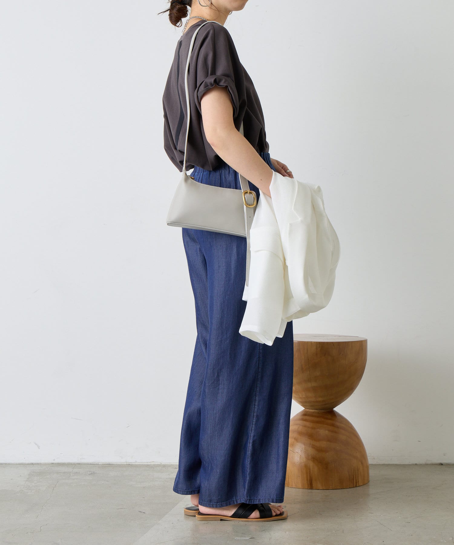 Jena　espace merveilleux(ジェナ　エスパスメルヴェイユ) テンセルキャタピラーパンツ
