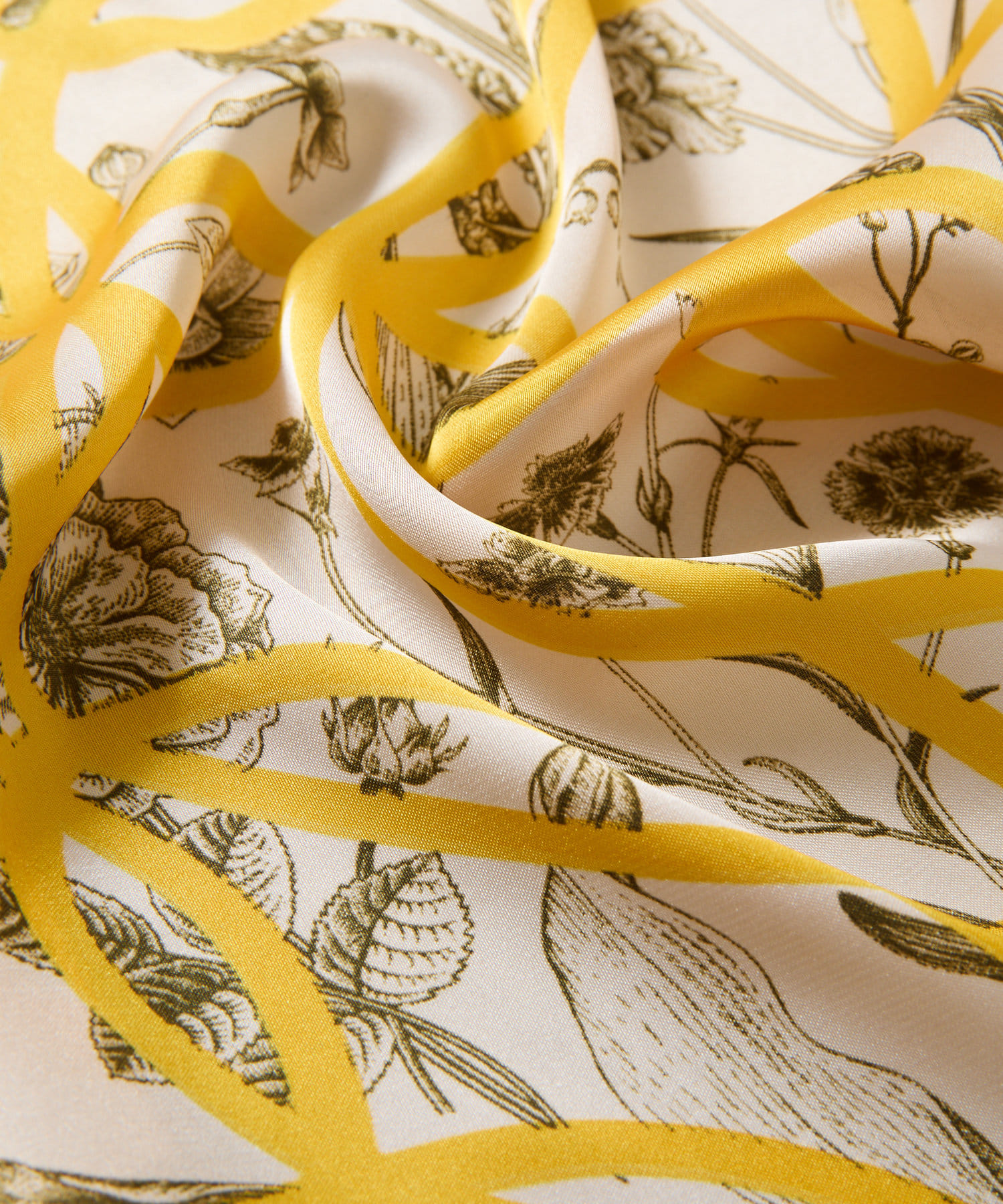 COLONY 2139(コロニー トゥーワンスリーナイン) ウェーブフラワースカーフ 70×70