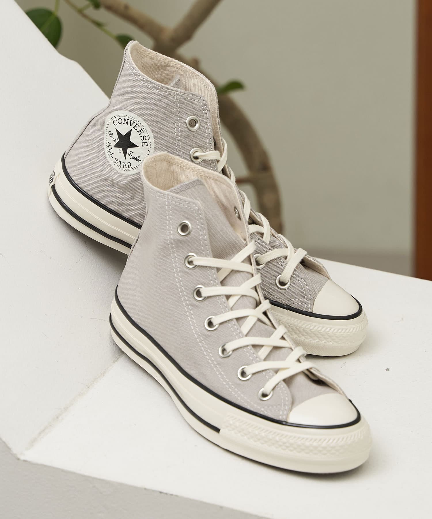 CIAOPANIC(チャオパニック) レディース 【CONVERSE/コンバース】ALL STAR AGED HI グレー