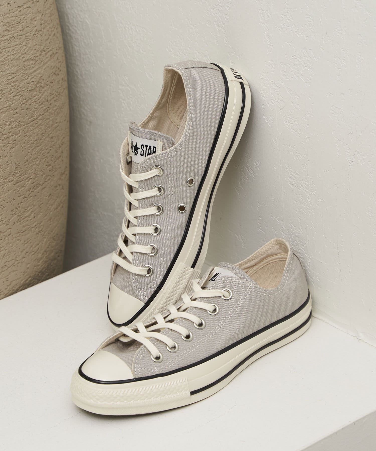 CIAOPANIC(チャオパニック) レディース 【CONVERSE/コンバース】ALL STAR AGED OX グレー