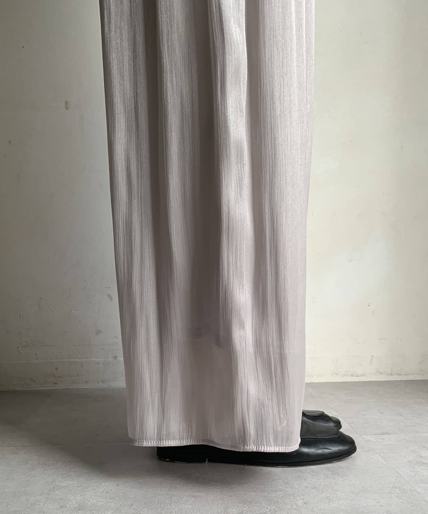 DOUDOU(ドゥドゥ) 【スカート見え】【WEB限定】 ギャザーワイドパンツ