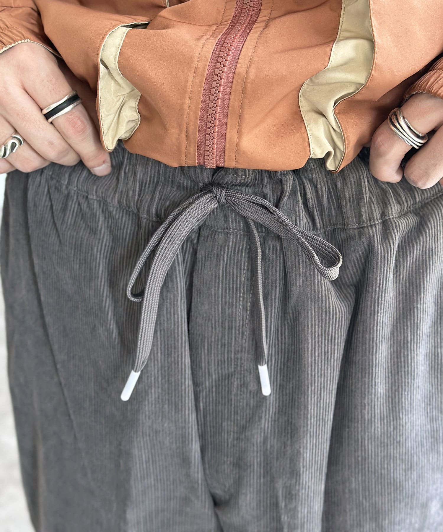 CPCM(シーピーシーエム) 【THRASHER】コーデュロイダブルニーパンツ