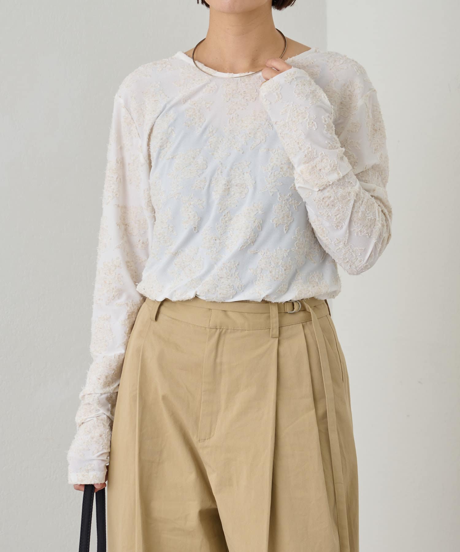 CHIEKO+ ジャガードプルオーバー 38 jacquard pull over｜CHIEKO+(チエコプラス)公式通販