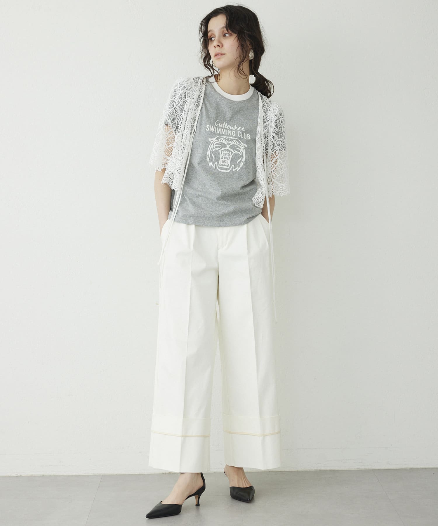 Whim Gazette(ウィム ガゼット) 【THE PAUSE】TIGER Tシャツ