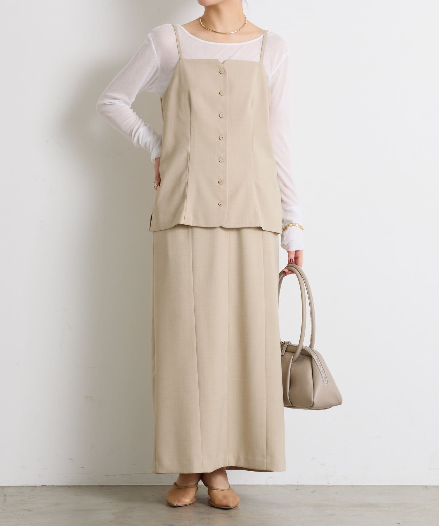 【今期】COLLAGE リネンライクジャケット サンドベージュ COLLAGE GALLARDAGALANTE｜リネンライクジャケット | Rakuten