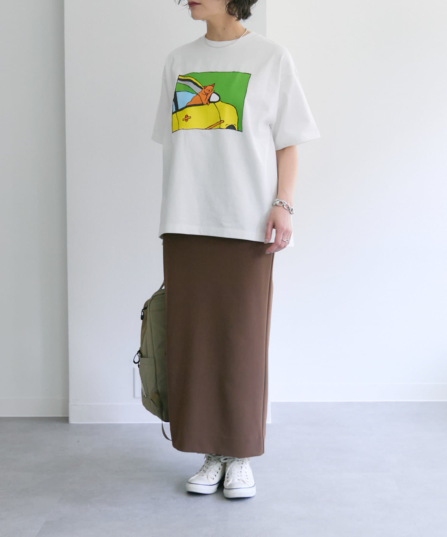 ear PAPILLONNER(イア パピヨネ) 《綿100%》KEN NAKAYAMAコラボTシャツ