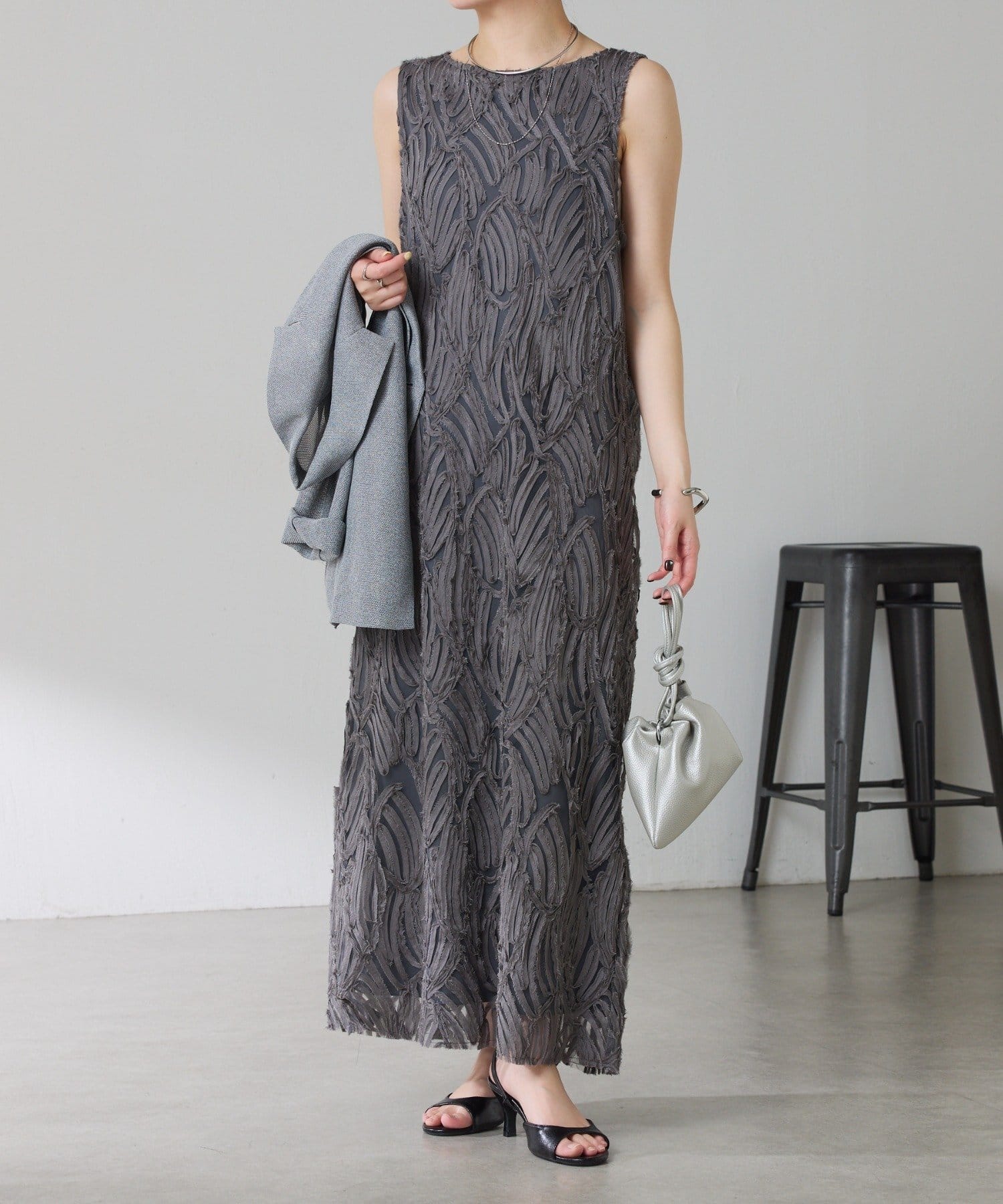 COLLAGE GALLARDAGALANTE(コラージュ ガリャルダガランテ) 【昨年人気アイテム/低身長・高身長サイズも登場】バテンレースワンピース