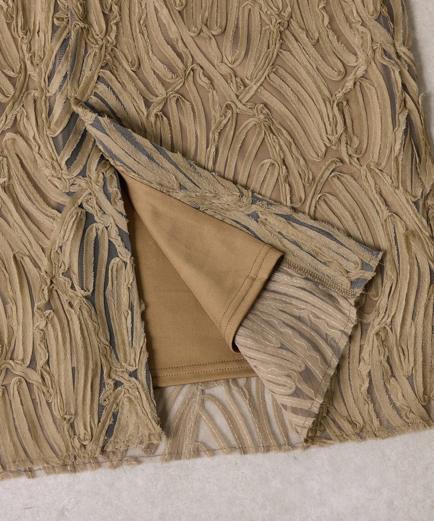 COLLAGE GALLARDAGALANTE(コラージュ ガリャルダガランテ) 【昨年人気アイテム/低身長・高身長サイズも登場】バテンレースワンピース