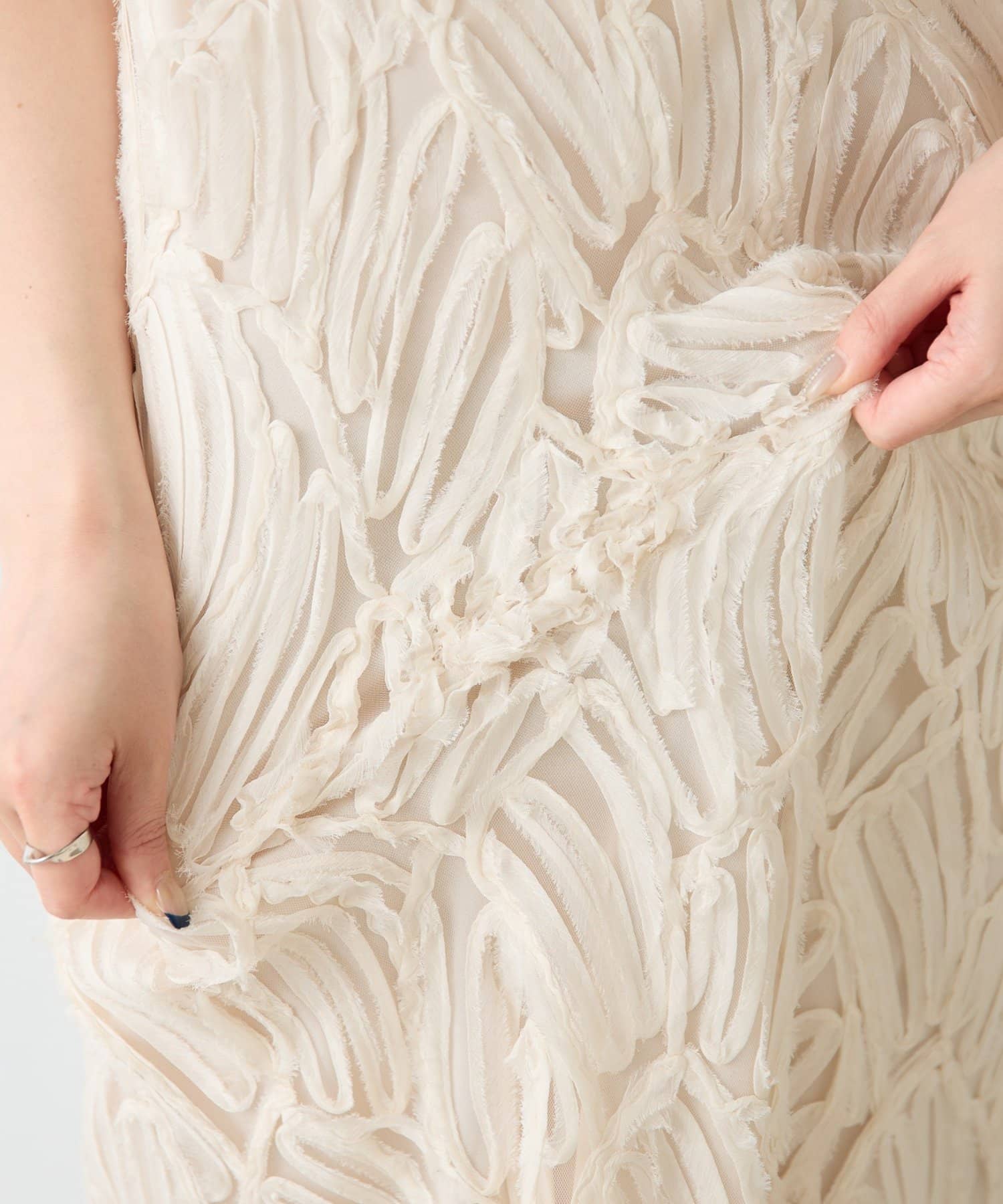 COLLAGE GALLARDAGALANTE(コラージュ ガリャルダガランテ) 《追加販売決定！》バテンレースワンピース