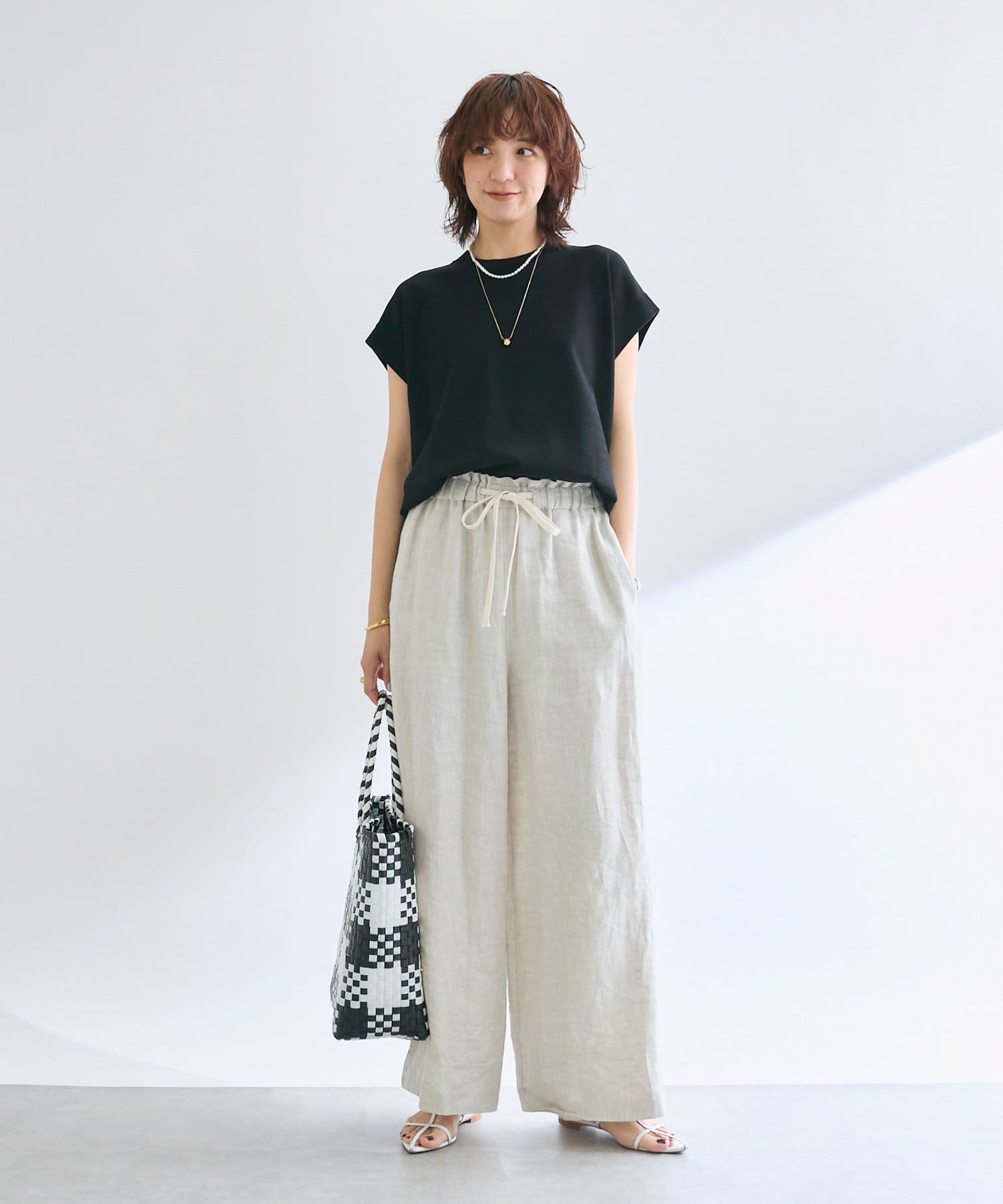 R.good(アールドットグッド)】エッグモチーフスライドネックレス R.good(アールドットグッド)】エッグモチーフスライドネックレス