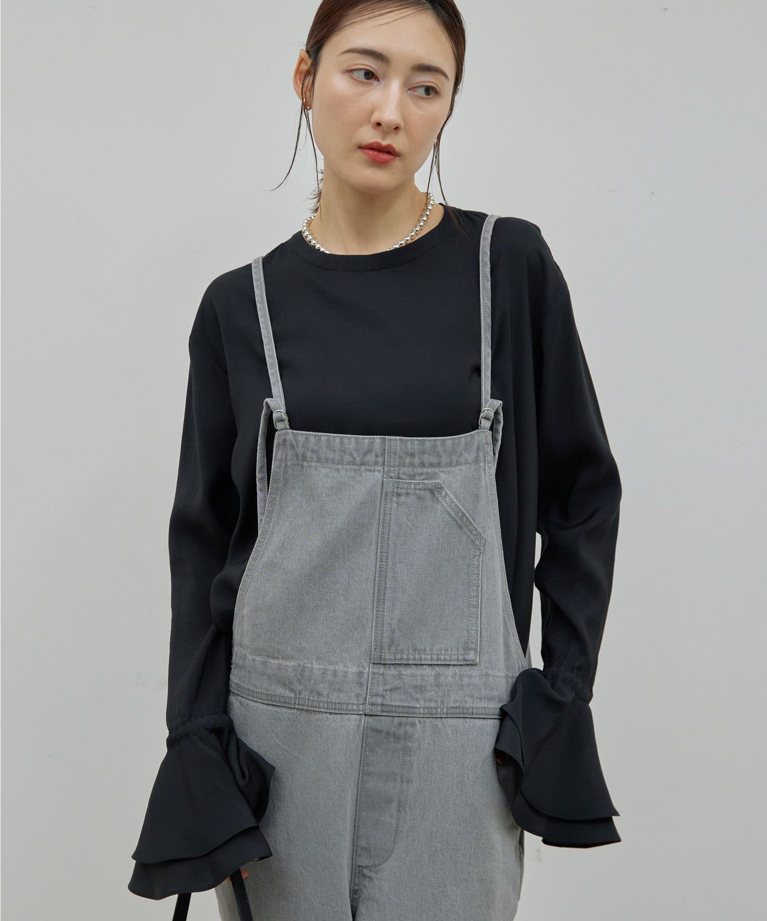 多香子 3XL ラッフルカフスブラウス | GALLARDAGALANTE(ガリャルダガランテ