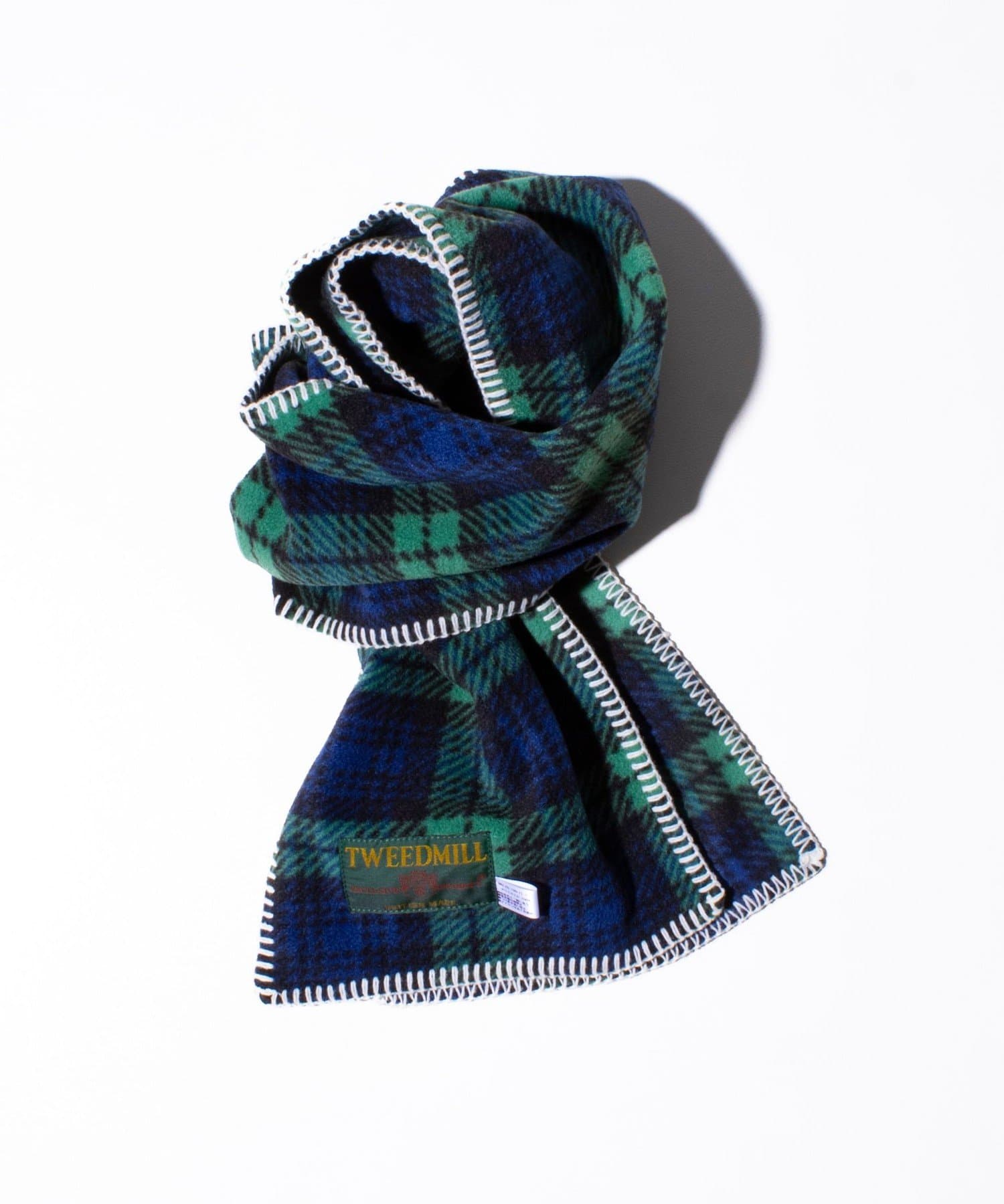 FREDY & GLOSTER(フレディ アンド グロスター) 【TWEED MILL】GLOSTER別注 フリース スカーフ Blanket