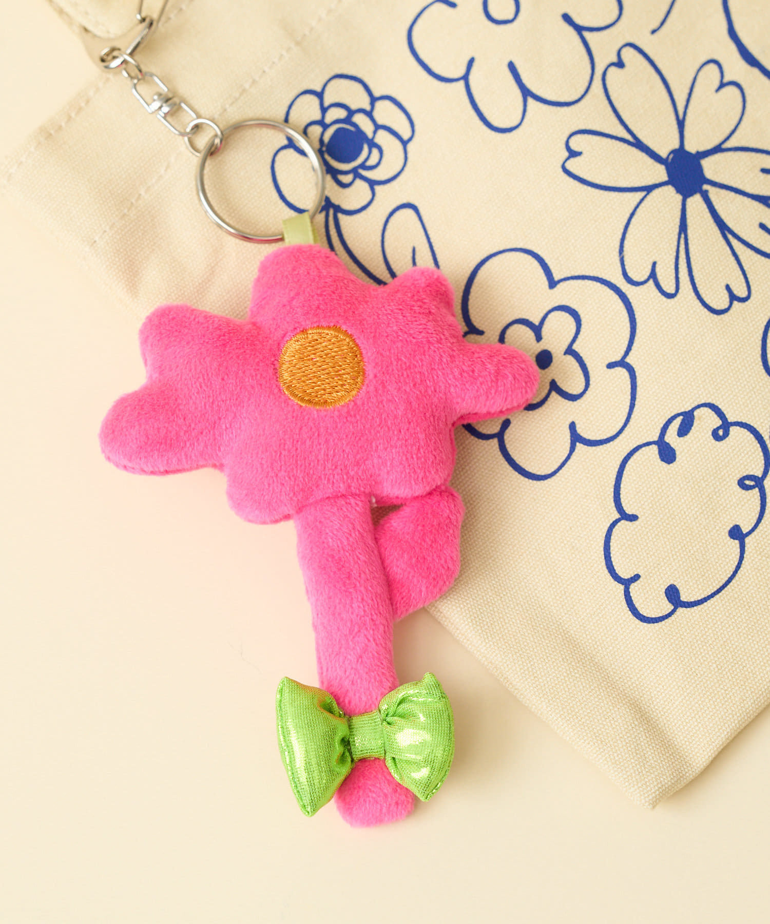 BIRTHDAY BAR(バースデイバー) Motif　flower keycharm