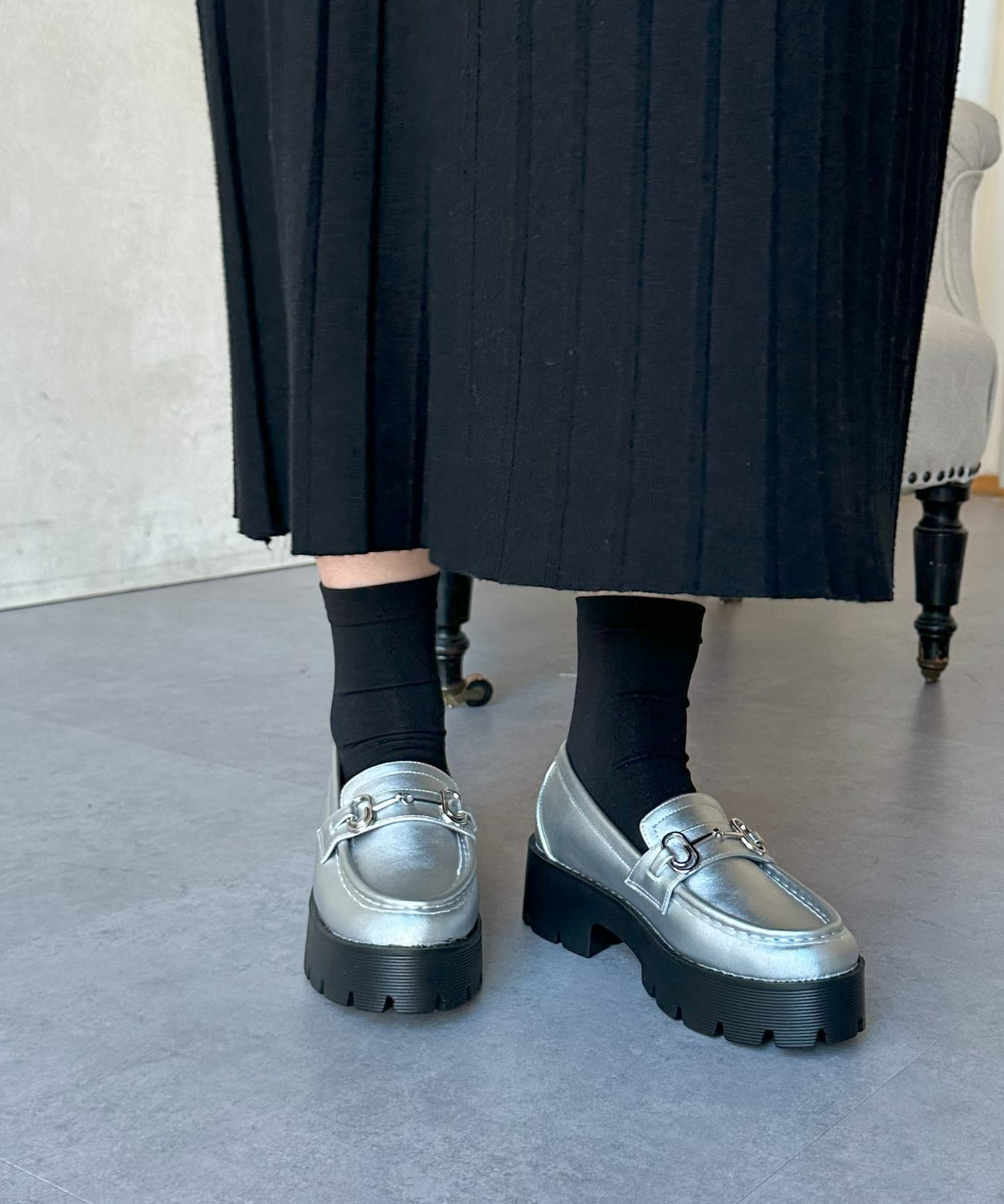Walter Steiger リボン 厚底 ローファー 36サイズ 厚底ローファー レディース リボン : まるっとマーケット - 通販