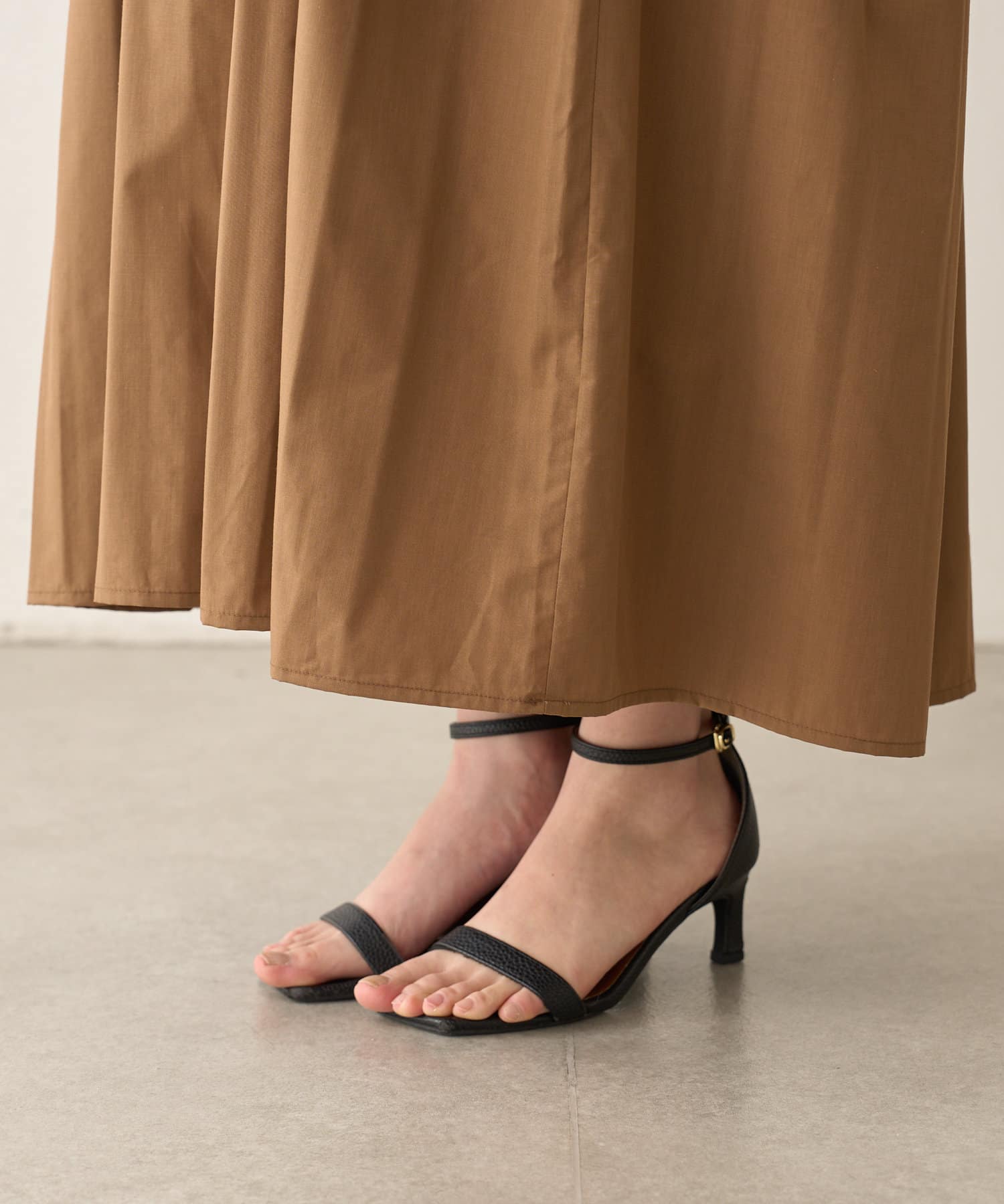 Jena　espace merveilleux(ジェナ　エスパスメルヴェイユ) ニットドッキングプリーツワンピース