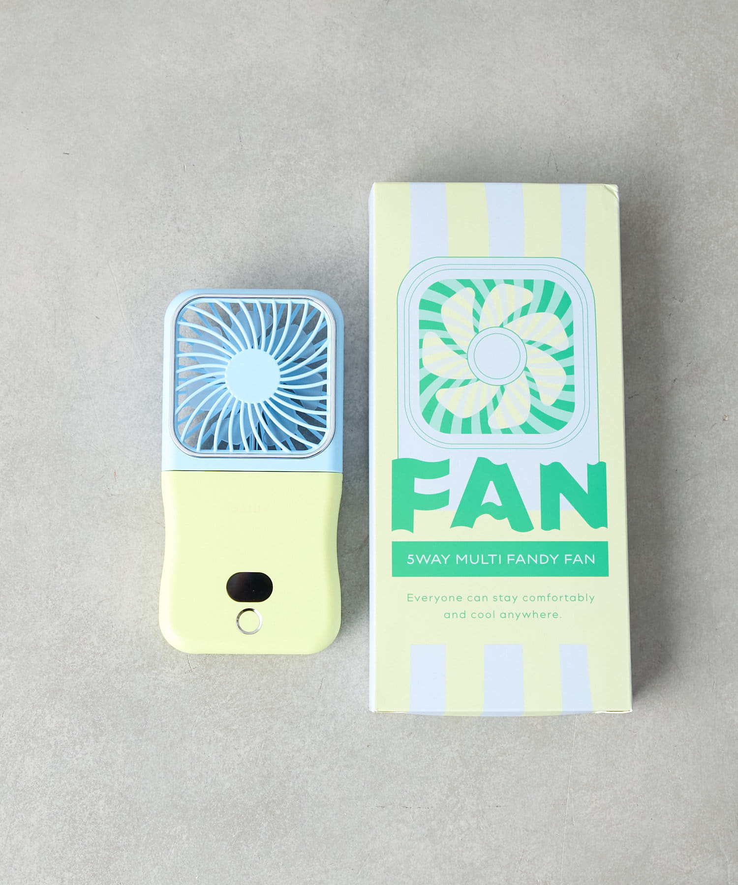 BIRTHDAY BAR(バースデイバー) 【SAHIR サヒール】5way Multi handy fan