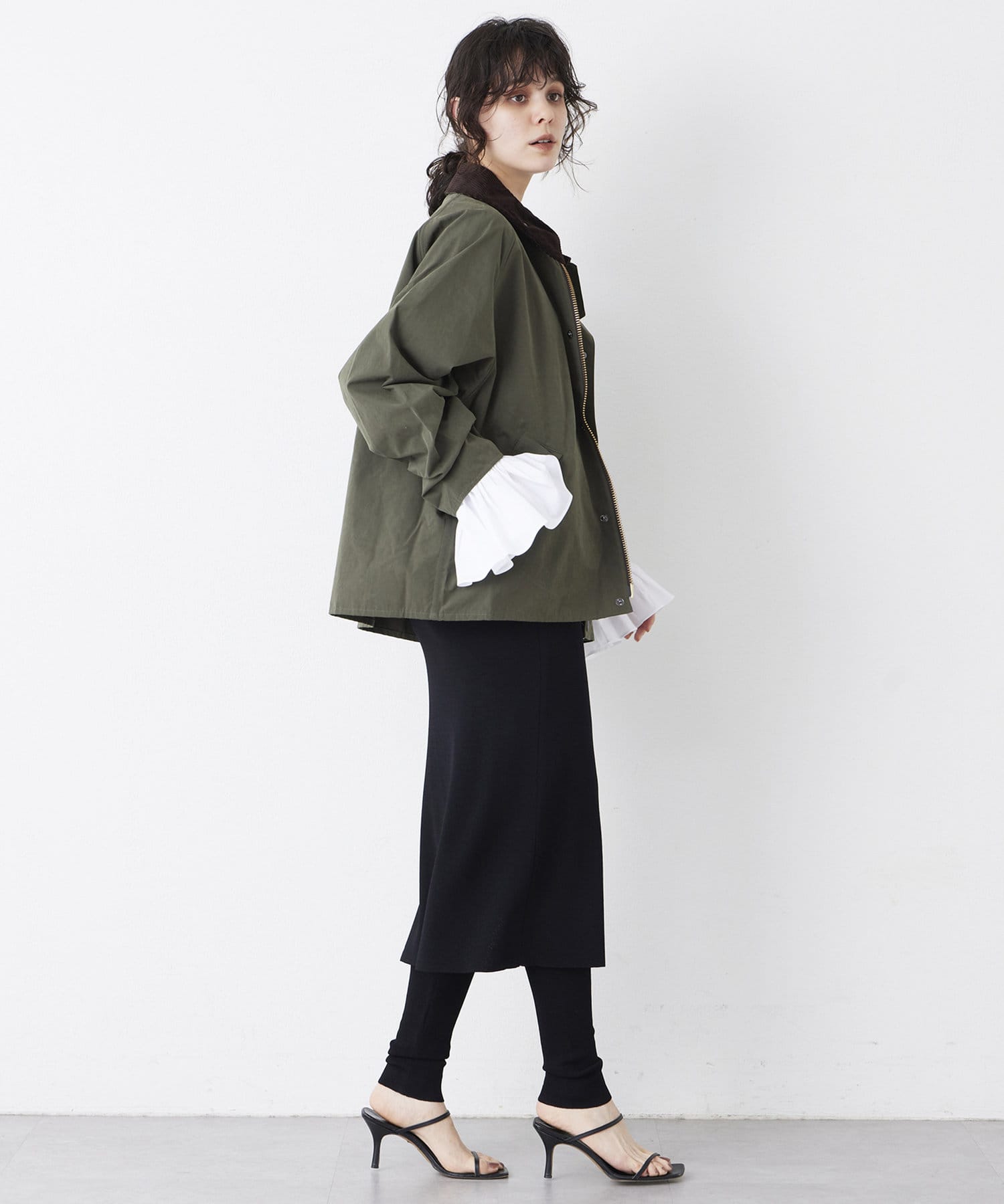 Whim Gazette(ウィム ガゼット) 【Barbour】Transporterジャケット