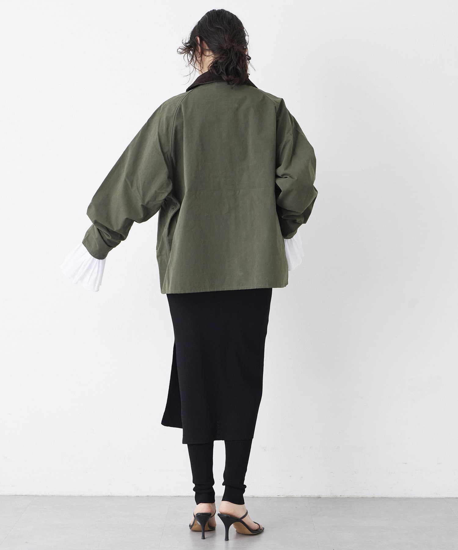 Whim Gazette(ウィム ガゼット) 【Barbour】Transporterジャケット