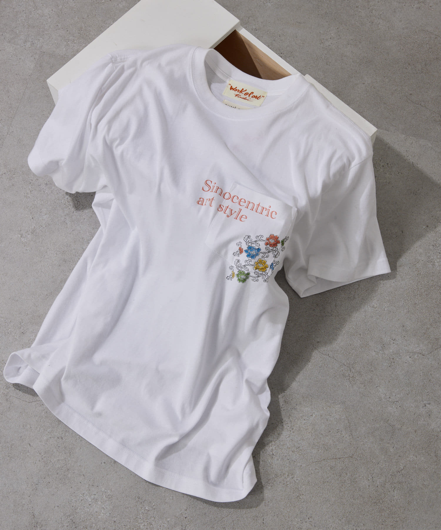 ear PAPILLONNER(イア パピヨネ) シノワズリTシャツ【Work of Art × SUM1 STYLE (ワークオブアートケンダイ×スミスタイル)】