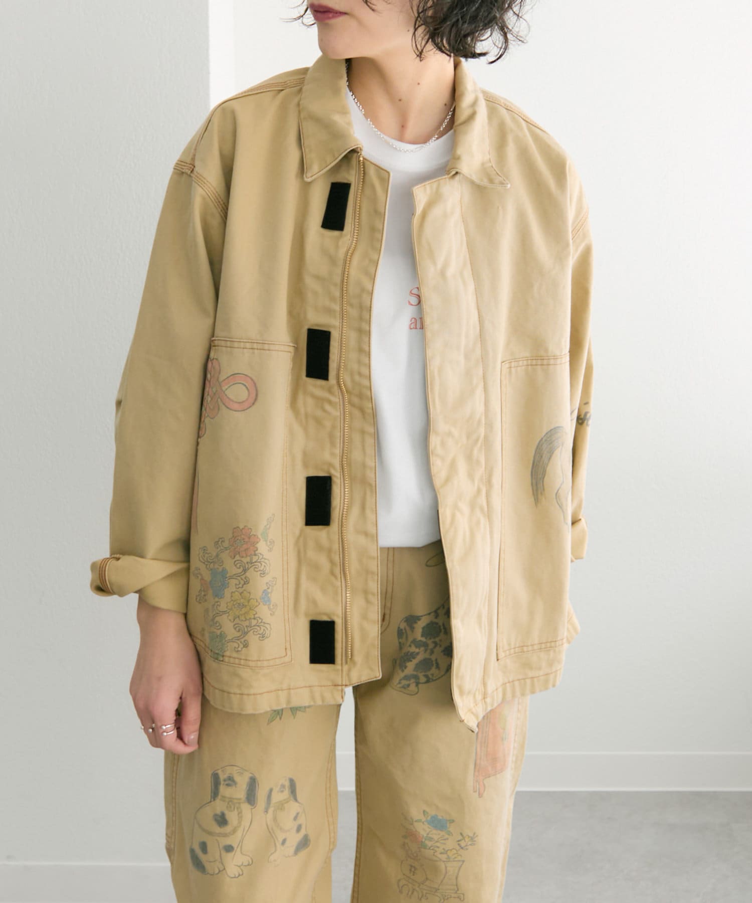 ペイントジャケット【Work of Art × SUM1 STYLE (ワークオブ ペイントジャケット【Work of Art × SUM1 STYLE (ワークオブ