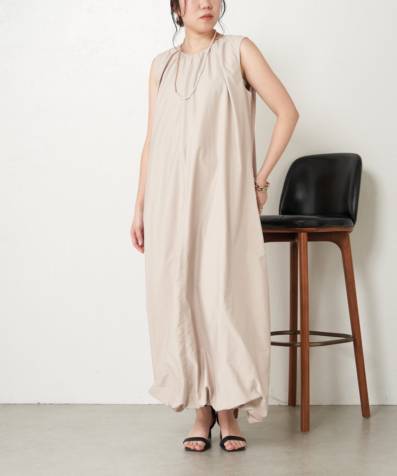 Jena espace merveilleux テンセルノースリワンピース 新品 Jena espace merveilleux｜テンセルノースリワンピース