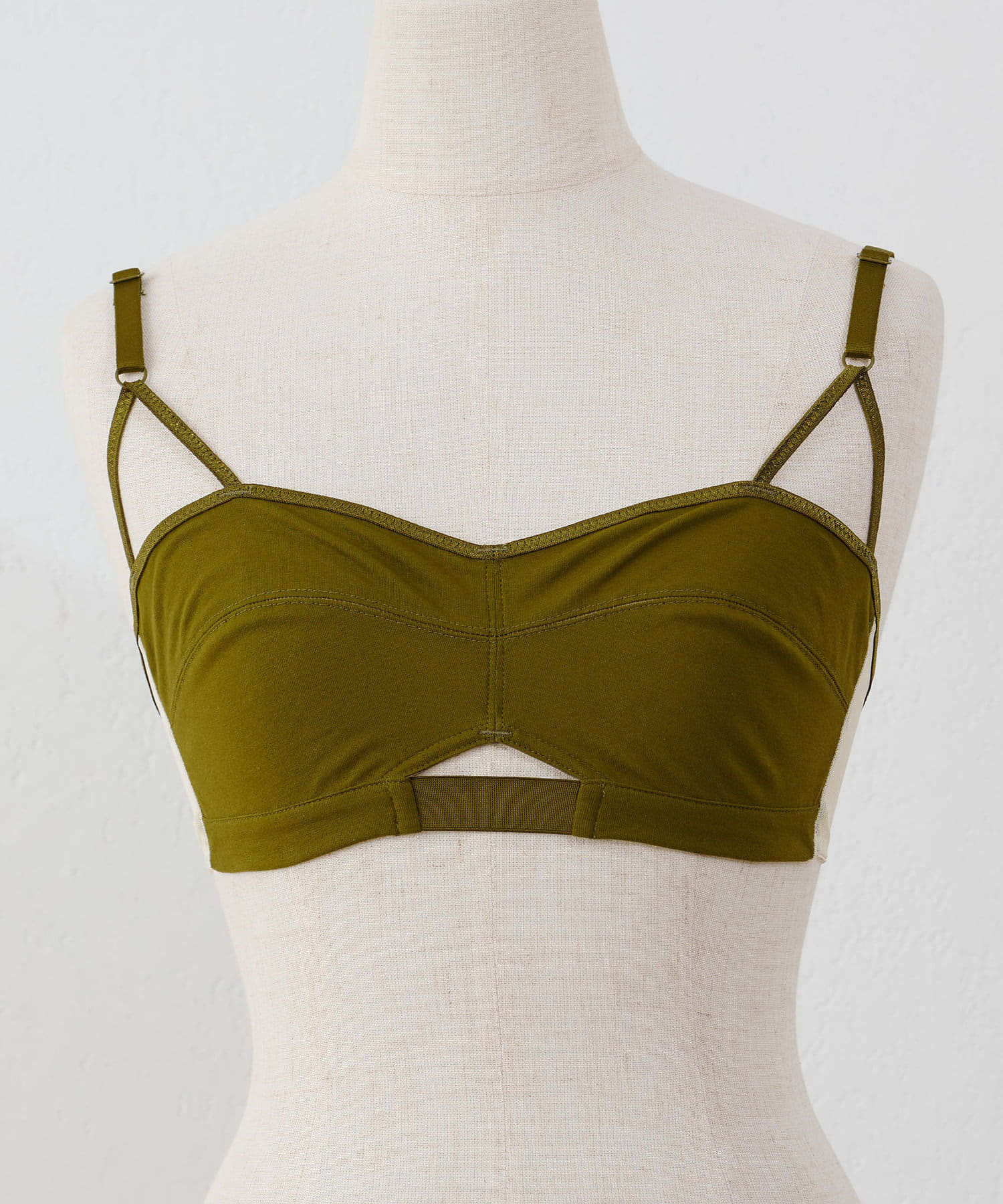 OVERNEATH】Bra065 スムース×ネット | Whim Gazette(ウィム