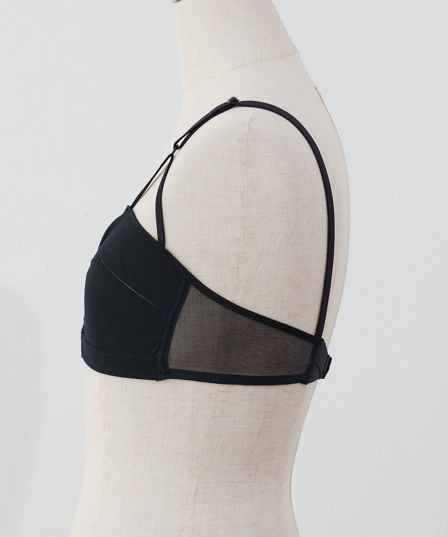 Whim Gazette(ウィム ガゼット) 【OVERNEATH】Bra065 スムース×ネット