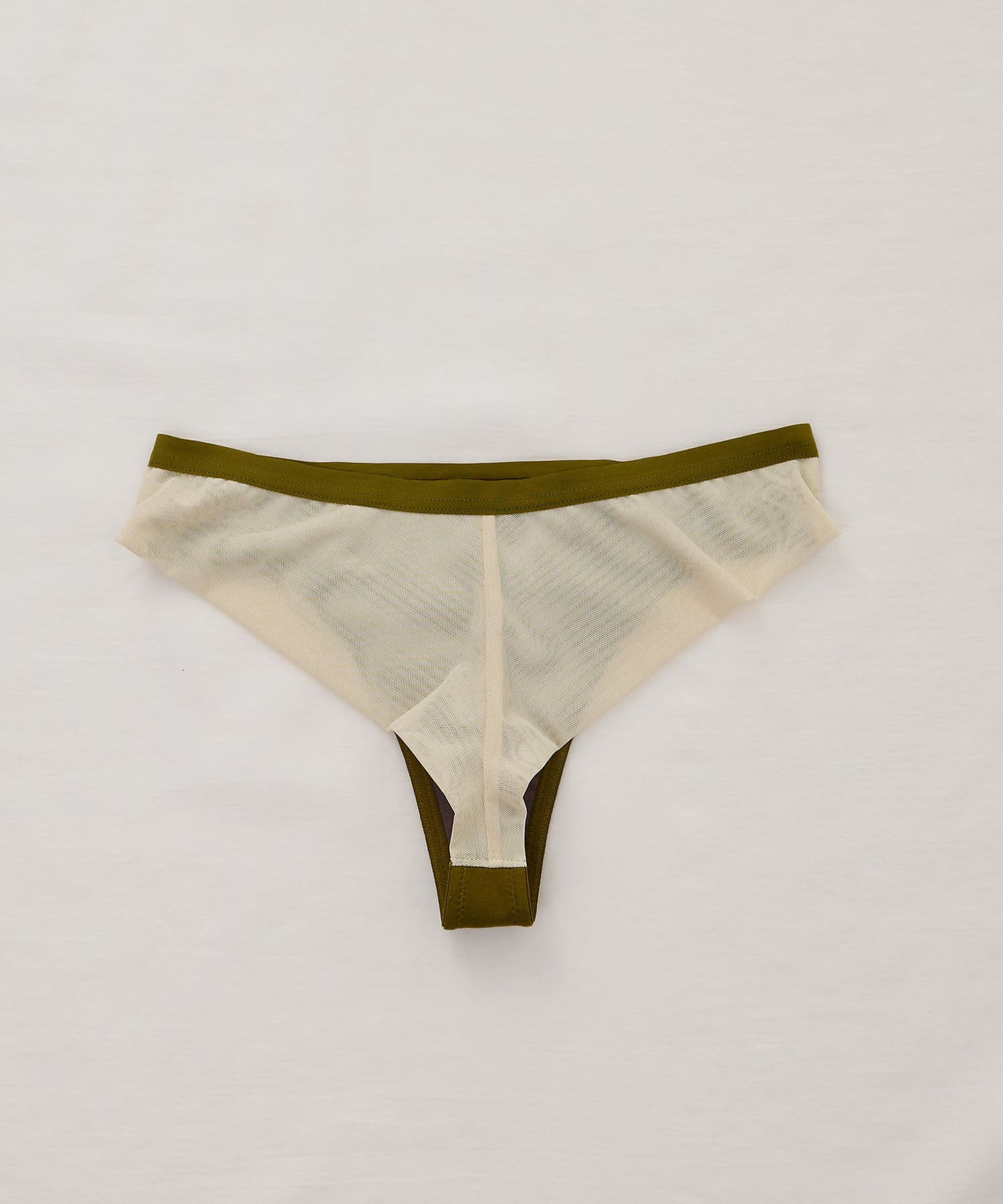 Whim Gazette(ウィム ガゼット) 【OVERNEATH】Thong034 スムース×ネット