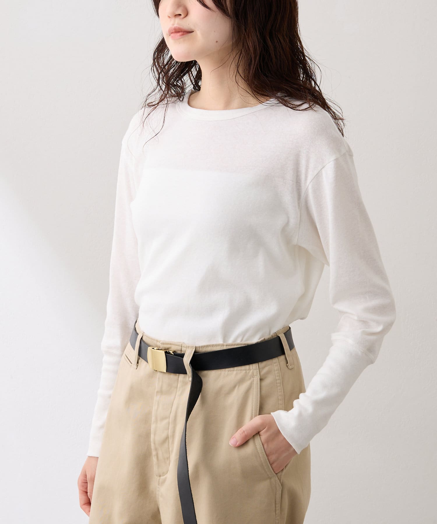【ウィムガゼット】【OVERNEATH】Hemp Longsleeves 077 OVERNEATH】Hemp Longsleeves 077 | Whim Gazette(ウィム