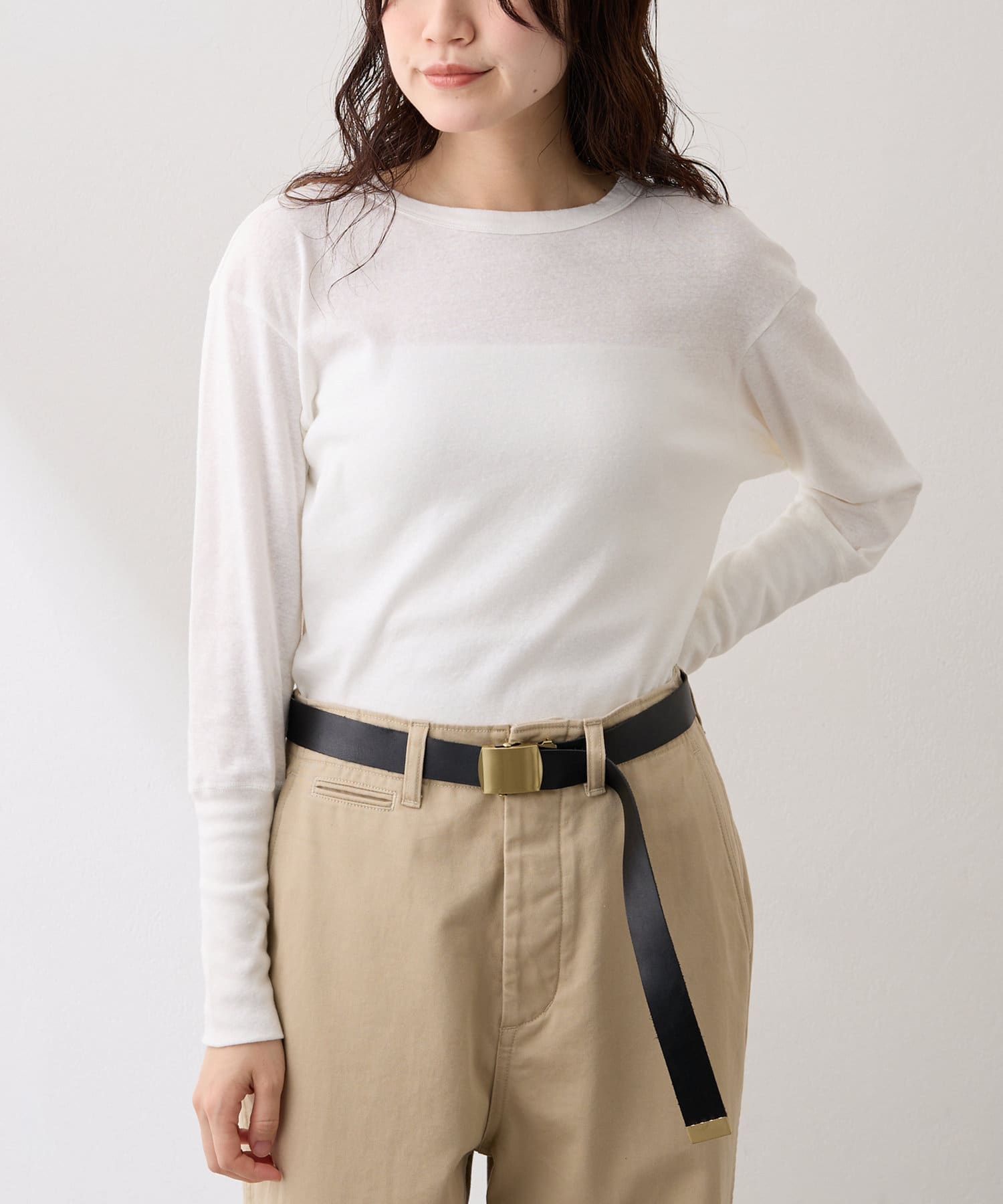 OVERNEATH】Hemp Longsleeves 077 | Whim Gazette(ウィム ガゼット