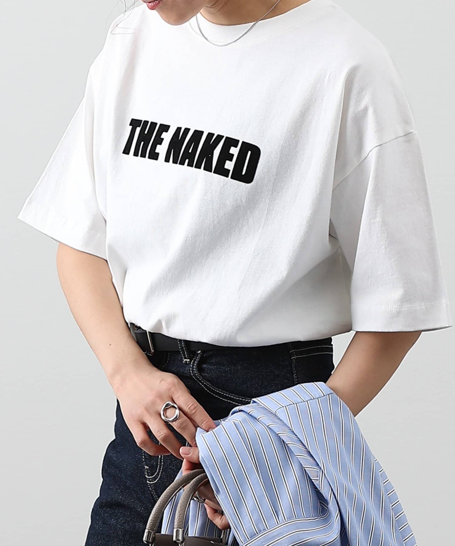 COLONY 2139(コロニー トゥーワンスリーナイン) レディース 【SS先行予約】THE NAKED Tシャツ ホワイト