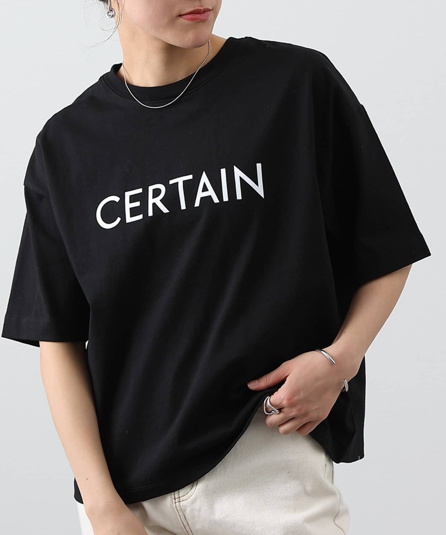 COLONY 2139(コロニー トゥーワンスリーナイン) レディース CERTAIN Tシャツ ブラック