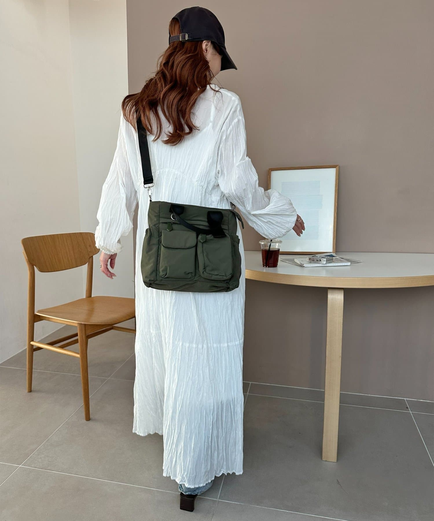 DISCOAT(ディスコート) 【新色追加/お気に入り1.9万突破！/11ポケット】ユーティリティーパフィートートバッグ《詳細動画あり》