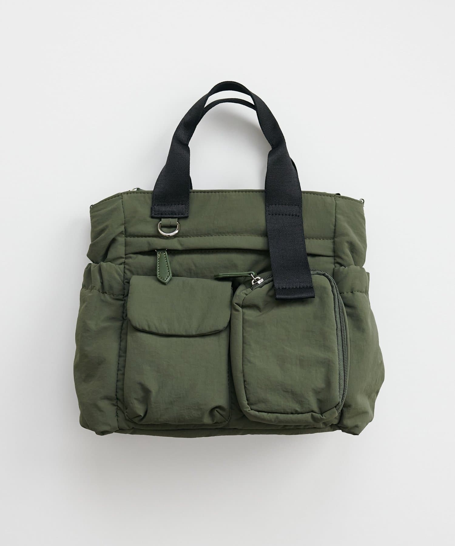 DISCOAT(ディスコート) 【新色追加/お気に入り1.9万突破！/11ポケット】ユーティリティーパフィートートバッグ《詳細動画あり》