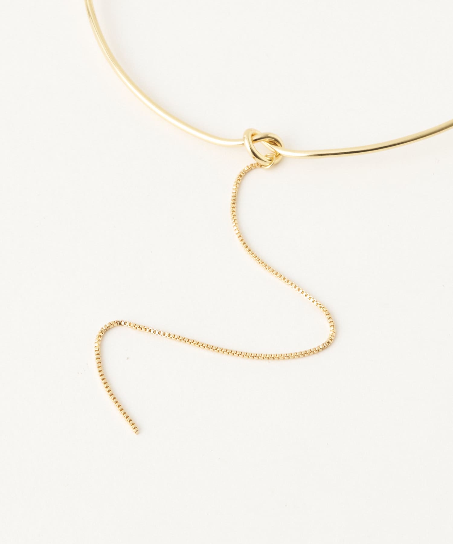 DISCOAT(ディスコート) 【GOLDY】Y字チェーンネックカフ