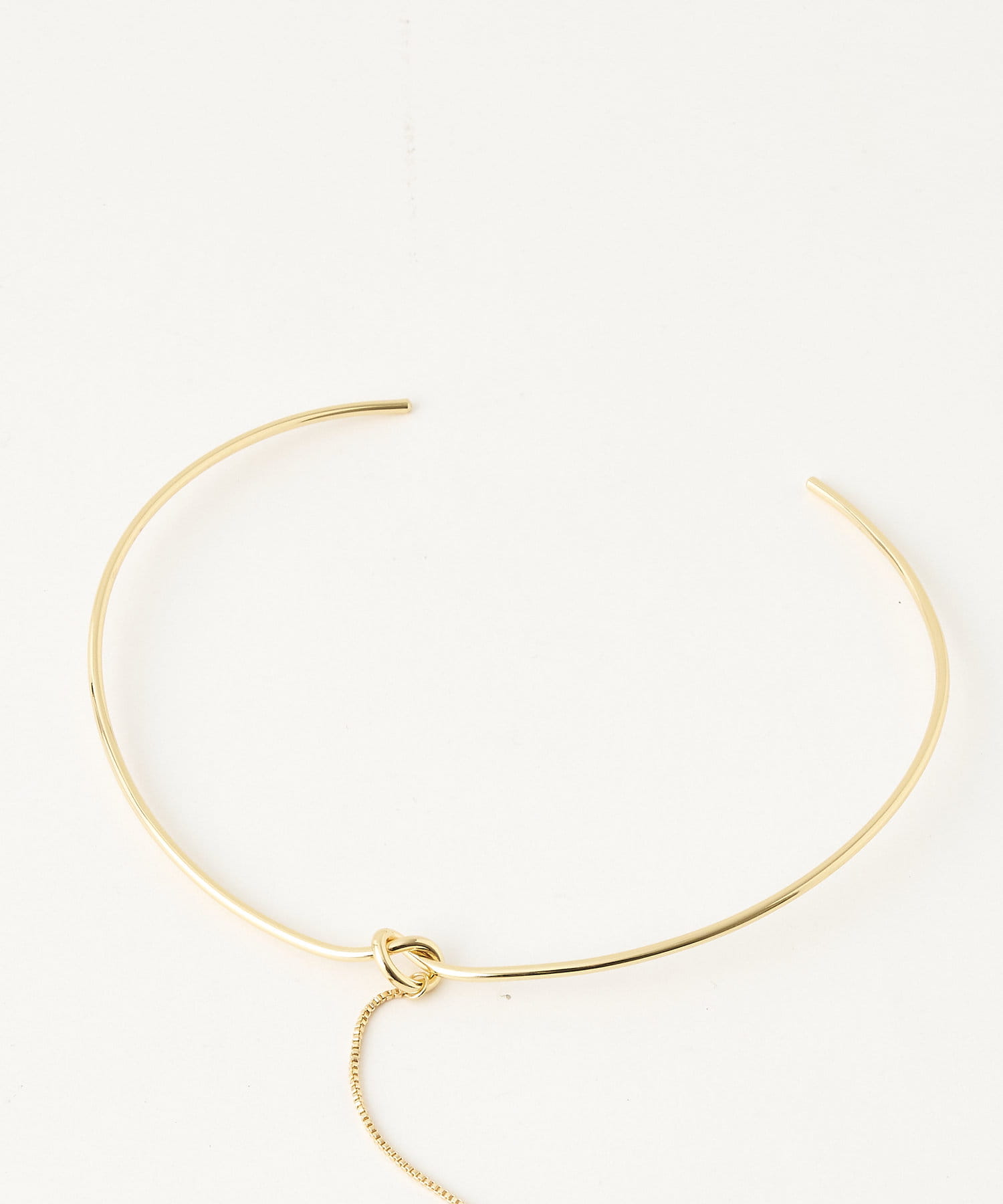 DISCOAT(ディスコート) 【GOLDY】Y字チェーンネックカフ