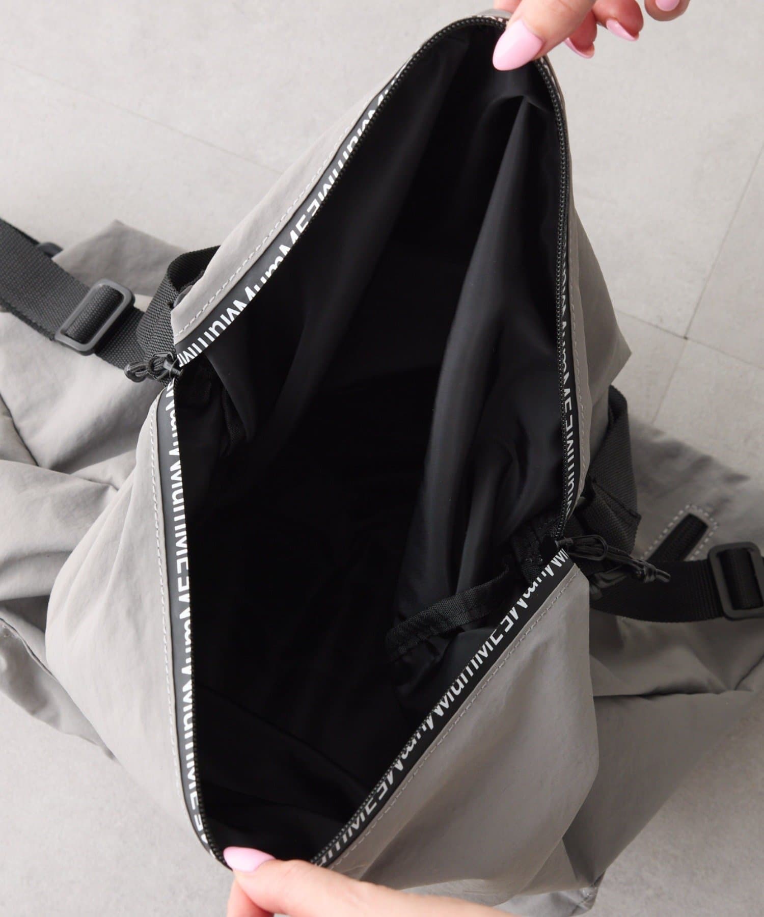 CIAOPANIC TYPY(チャオパニックティピー) 【2025年S/S新作】【MumME】止水3WAYナイロンBAG