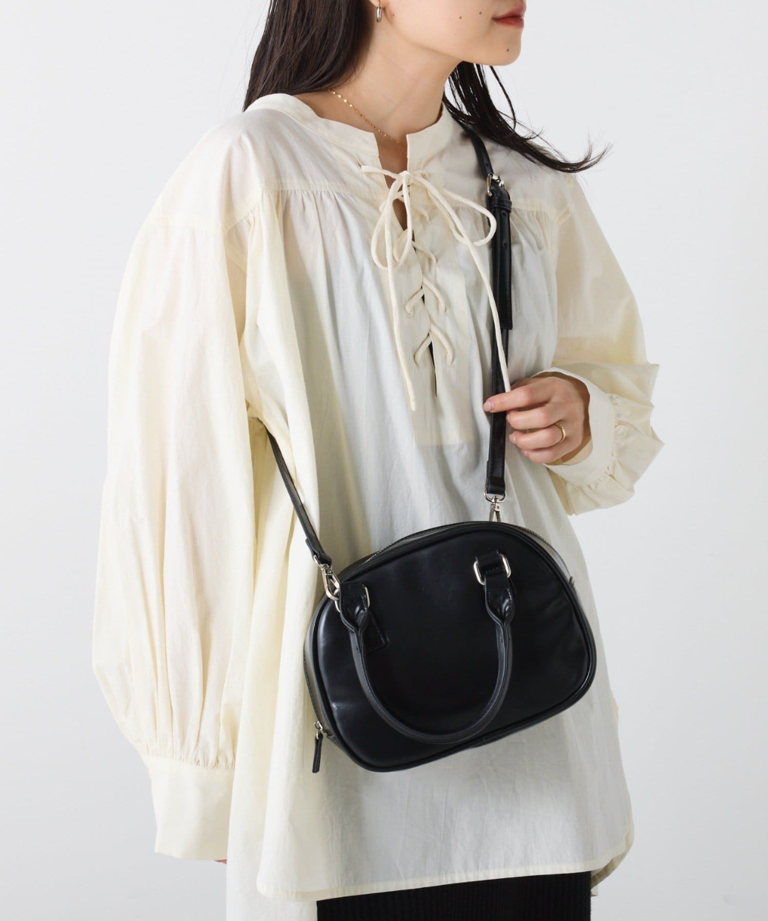 CIAOPANIC TYPY(チャオパニックティピー) 【ペットボトル収納可能】台形型ボストンBAG