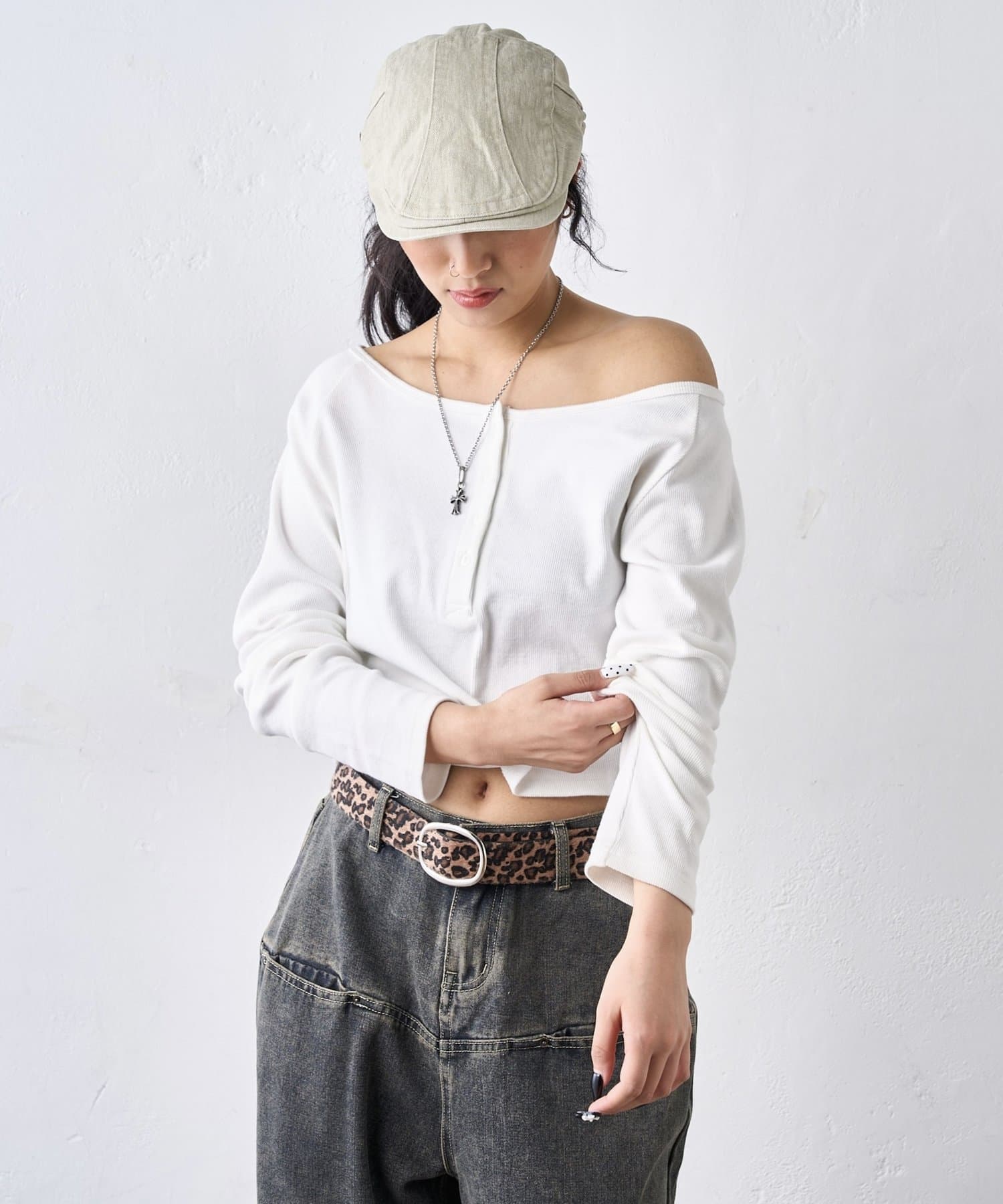 Helenさん専用 WEB限定】ヘンリーネックショートトップス | WHO'S WHO gallery