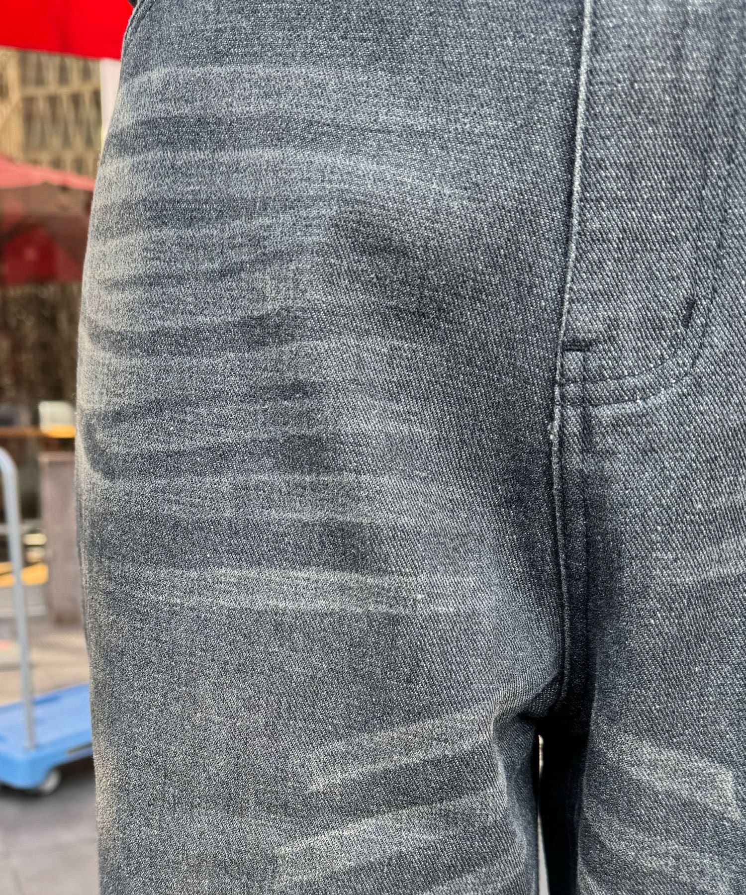 CIAOPANIC(チャオパニック) オーバーダイブラストワイドデニム