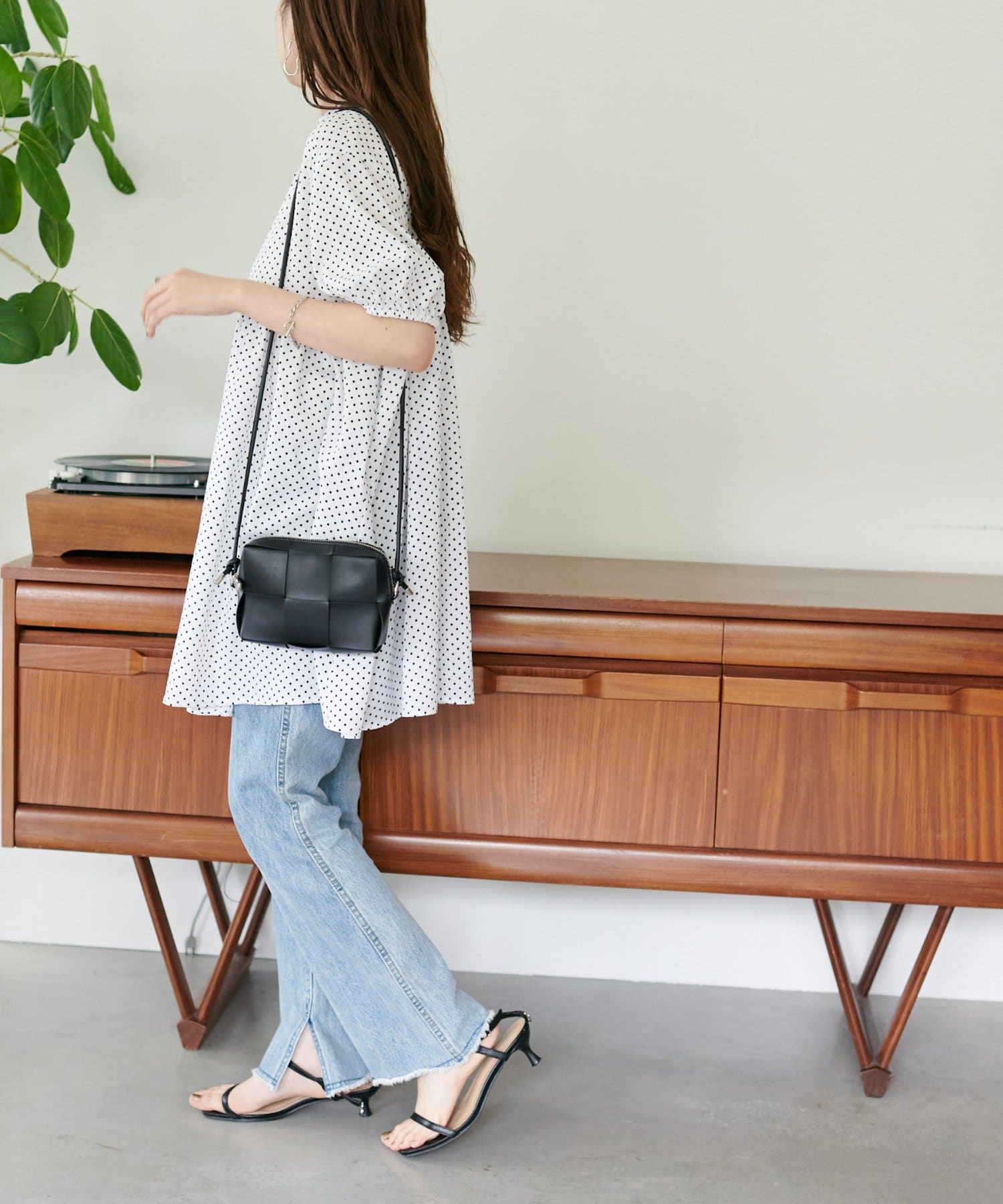 DISCOAT(ディスコート) 【新色追加!/WEB限定】ティアードギャザーチュニック