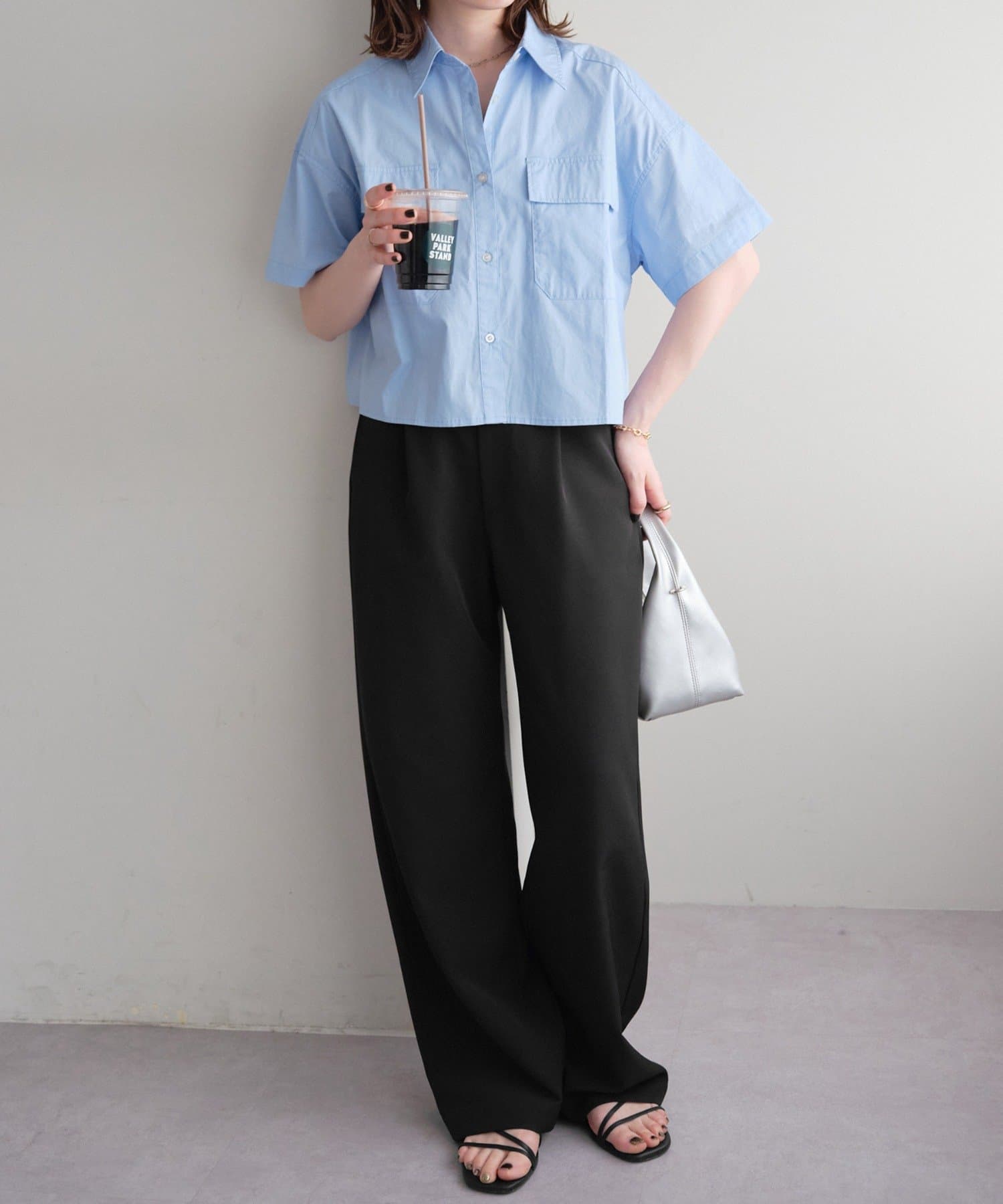 DISCOAT(ディスコート) 【WEB限定】Wポケットショートシャツ