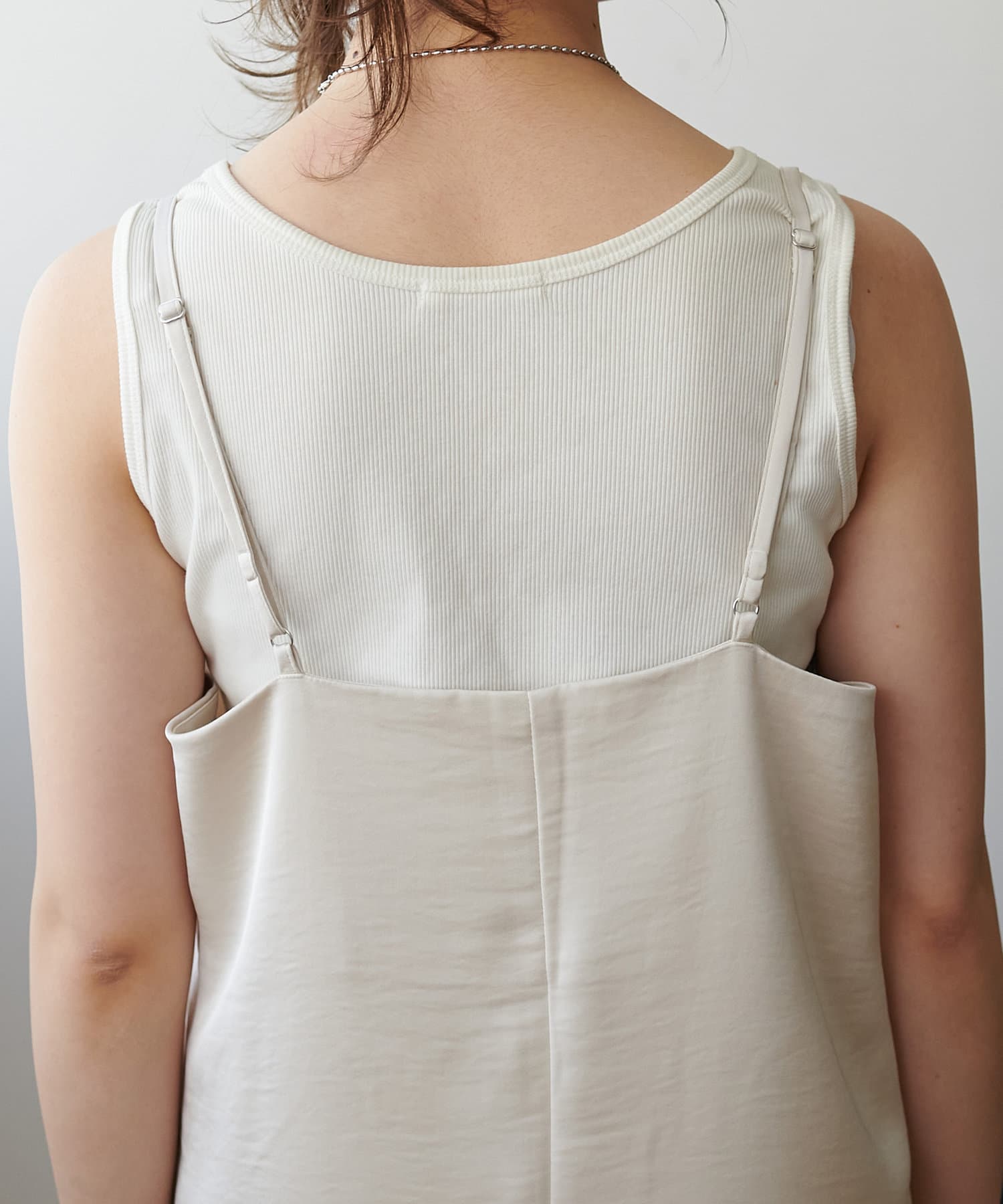 DISCOAT(ディスコート) 【新色追加!/WEB限定】サテンキャミワンピース