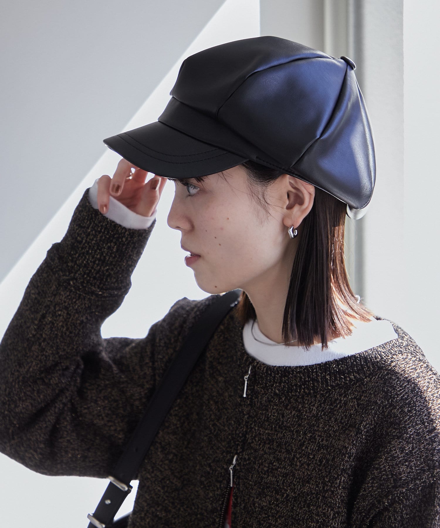 フェイクレザーキャスケット | mystic(ミスティック)レディース | PAL