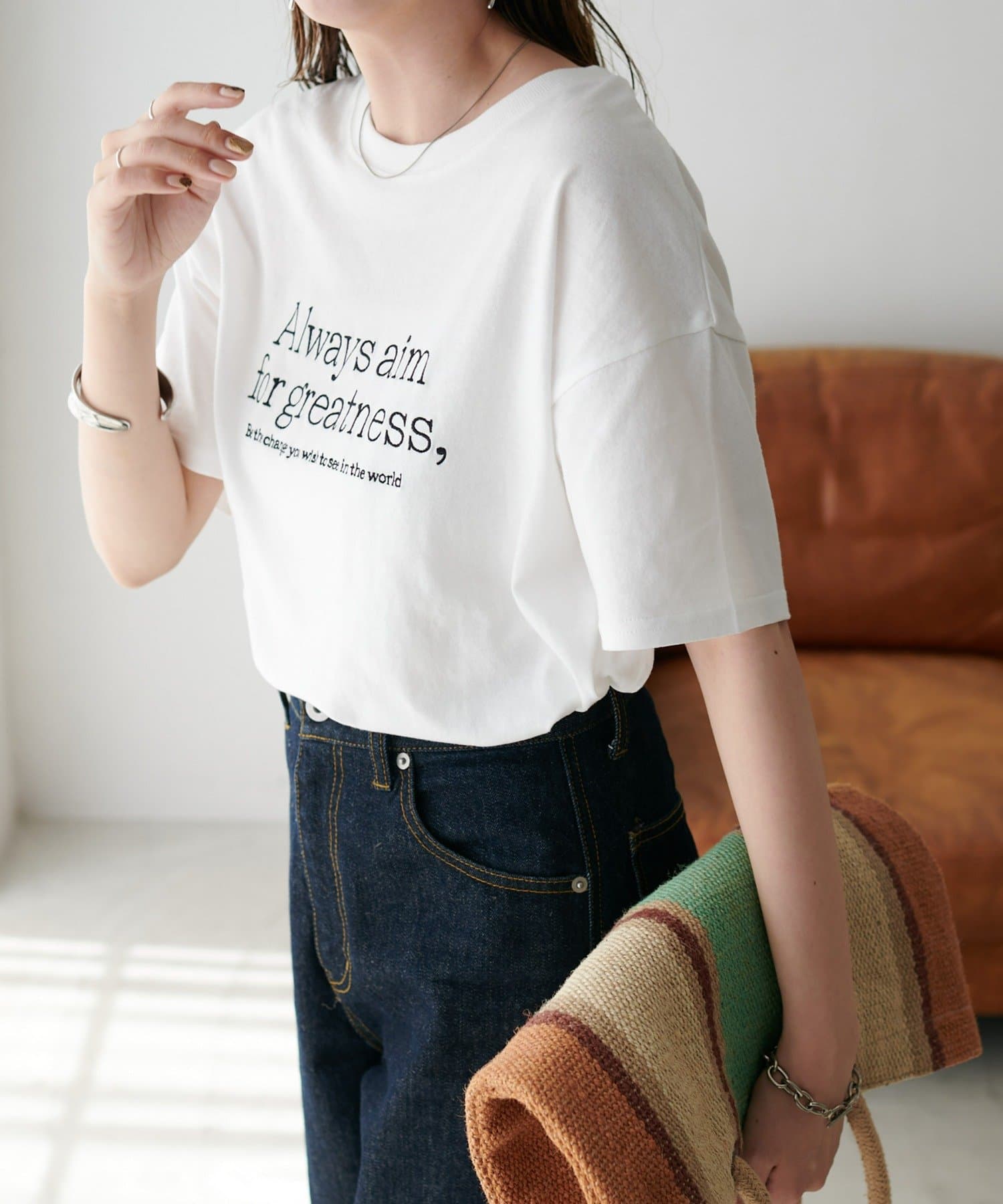 WEB限定】Always刺繍ロゴTシャツ | DISCOAT(ディスコート