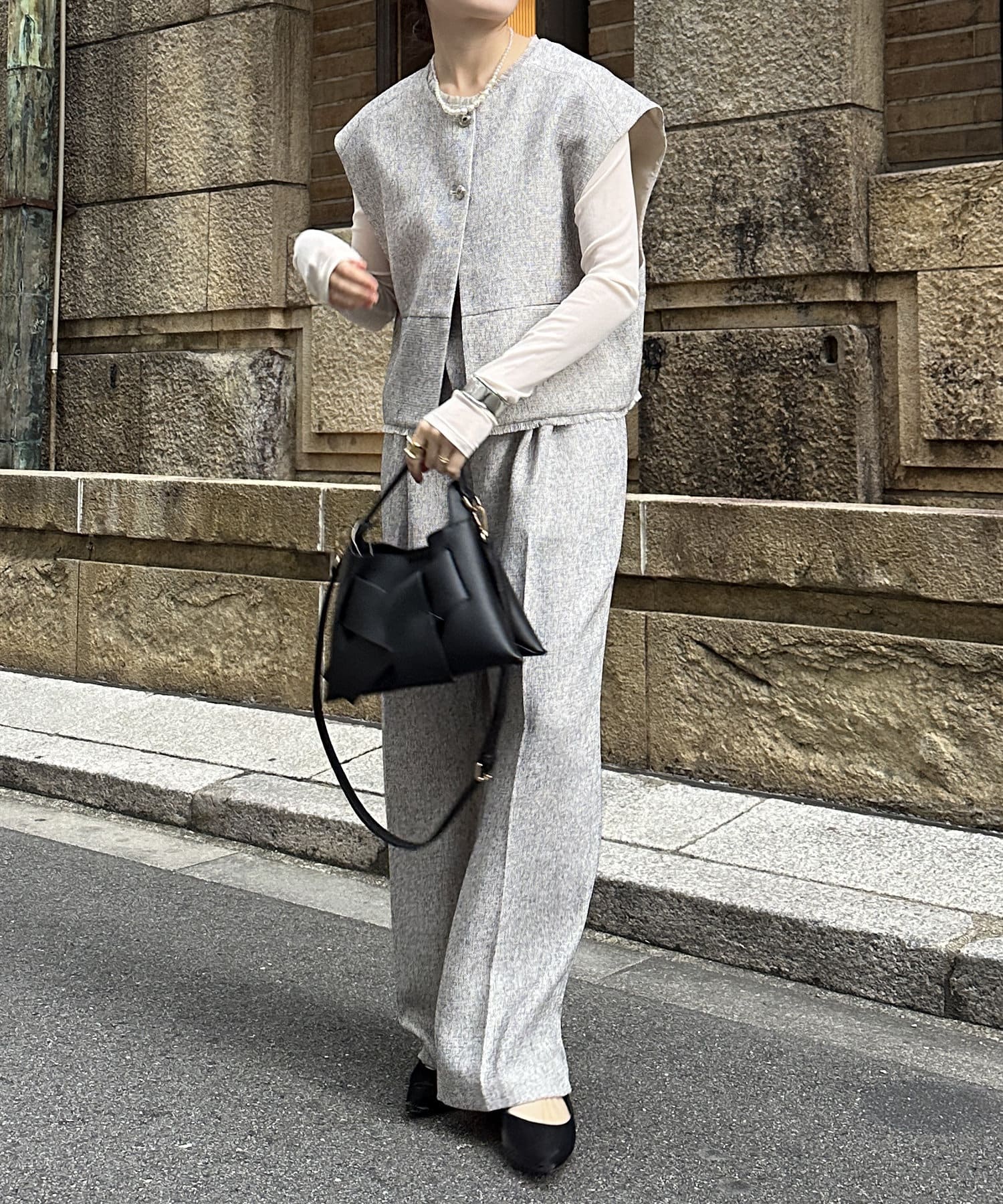 完売品【ELLIE】タックアジャストパンツ Sサイズ 未使用品☆エリー