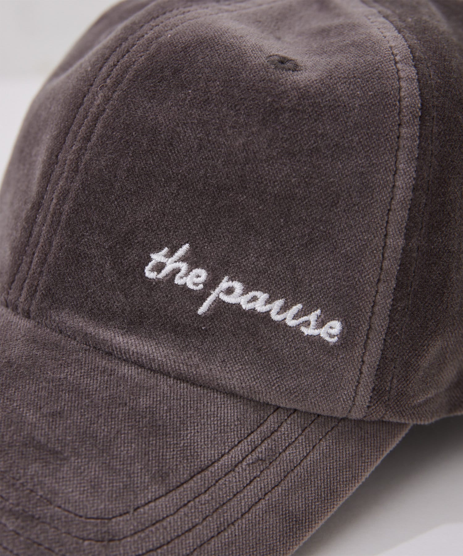 Whim Gazette(ウィム ガゼット) 【THE PAUSE】コットンスエードキャップ