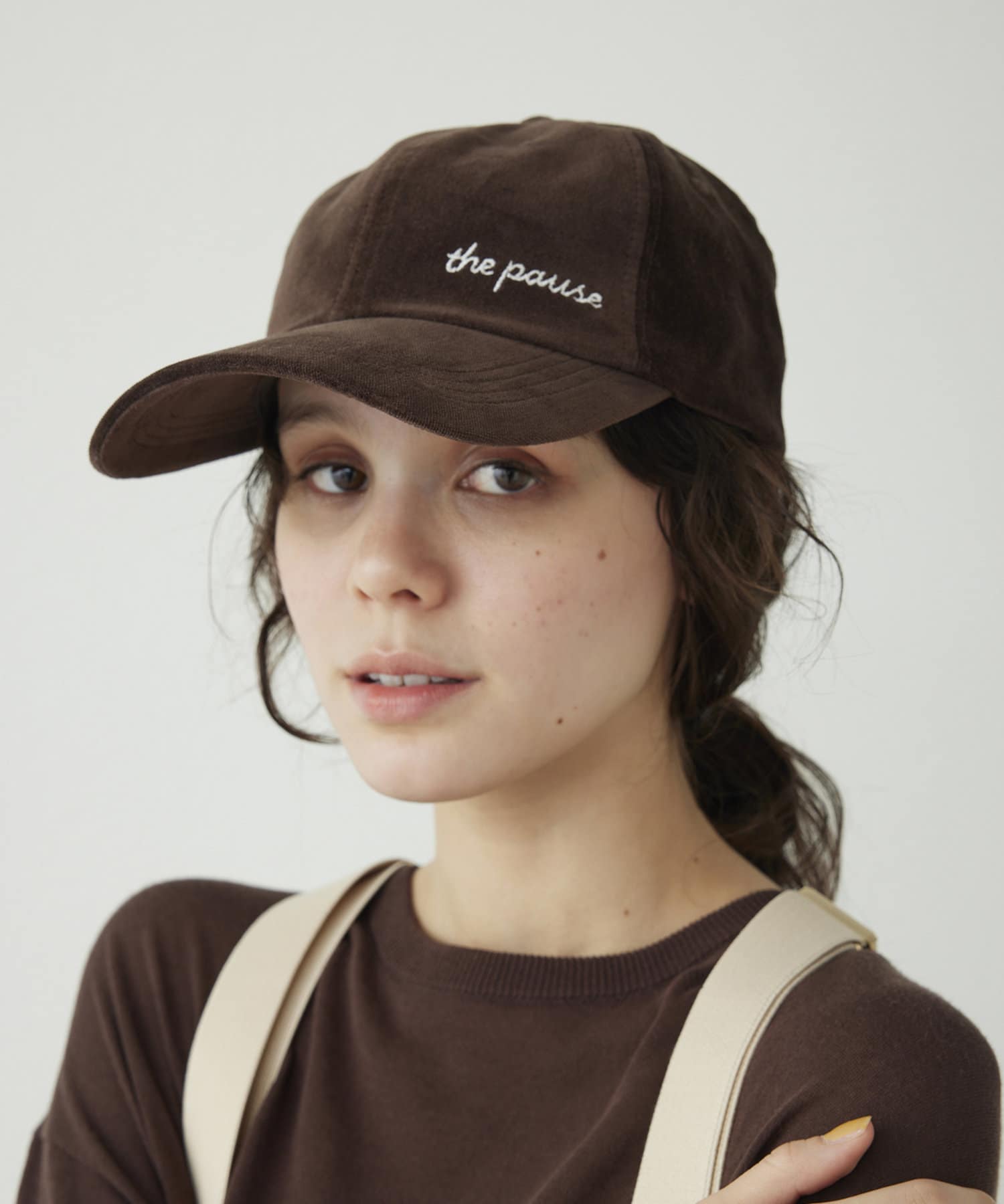 ヴィヴィアン　キャップ　帽子　スエード arth Nubuck Leather Cap | 57cm～59cm(98) BLACK (01) | arth